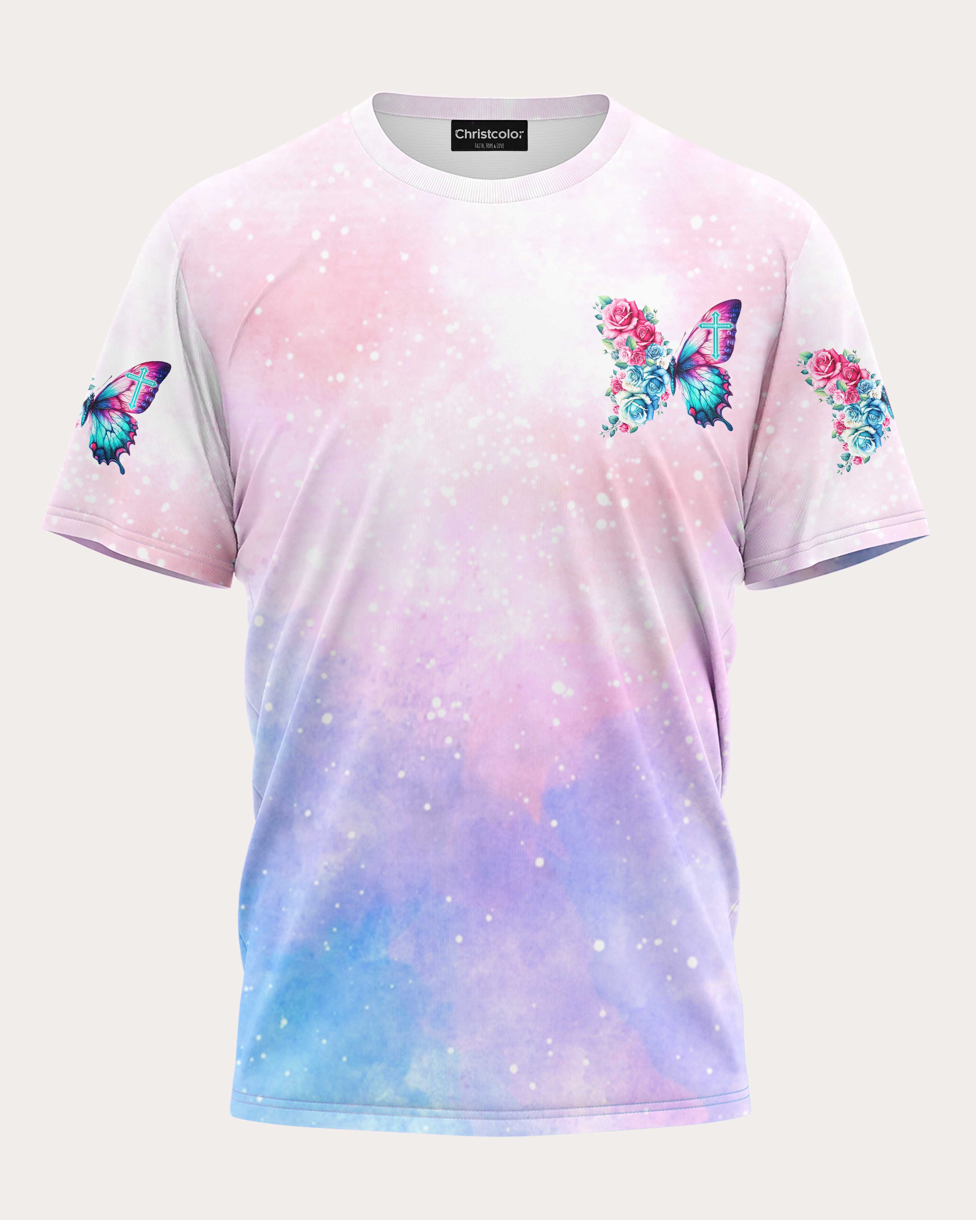 Faith Hope Love All Over Print T-shirt