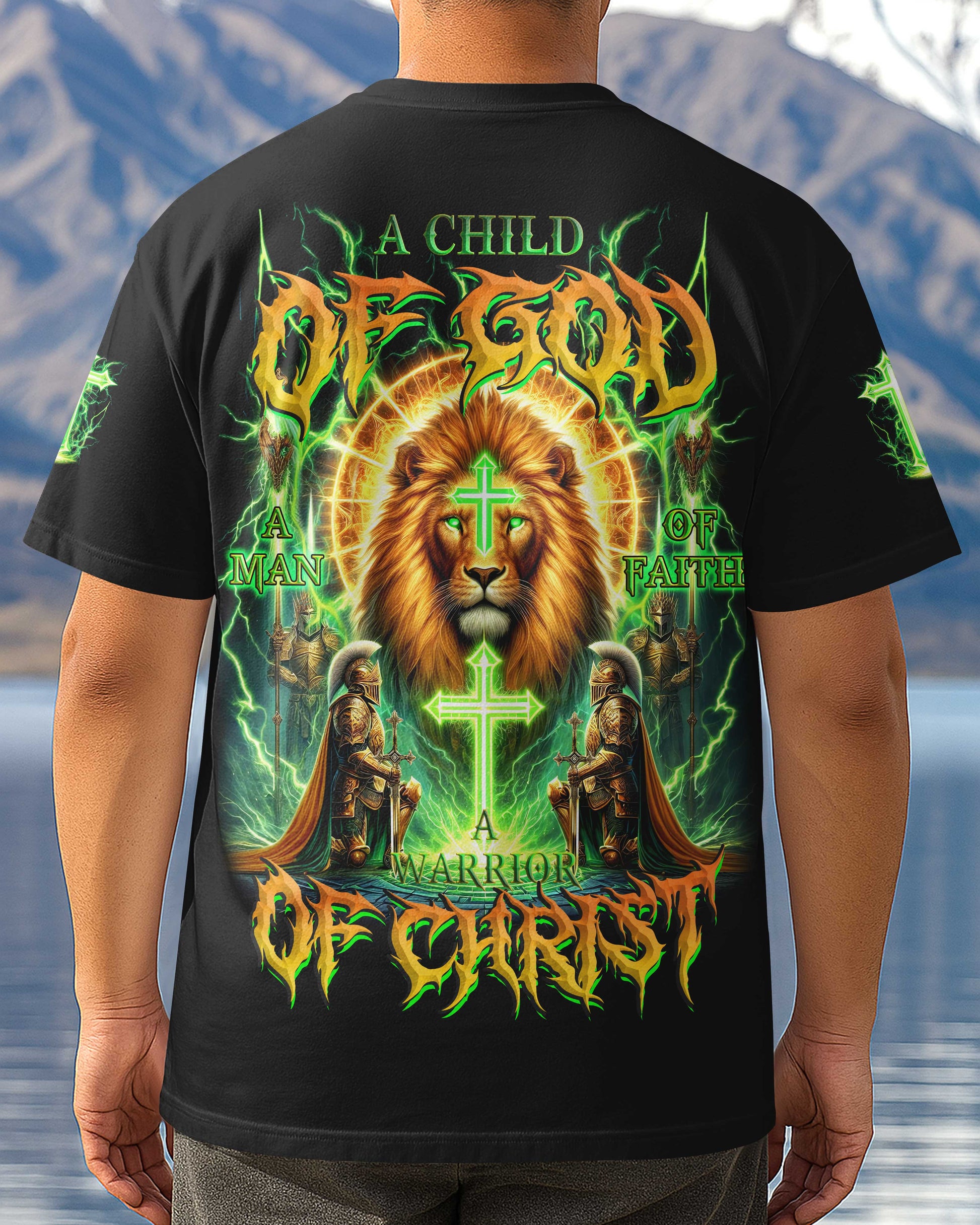 A Child Of God All Over Print T-shirt