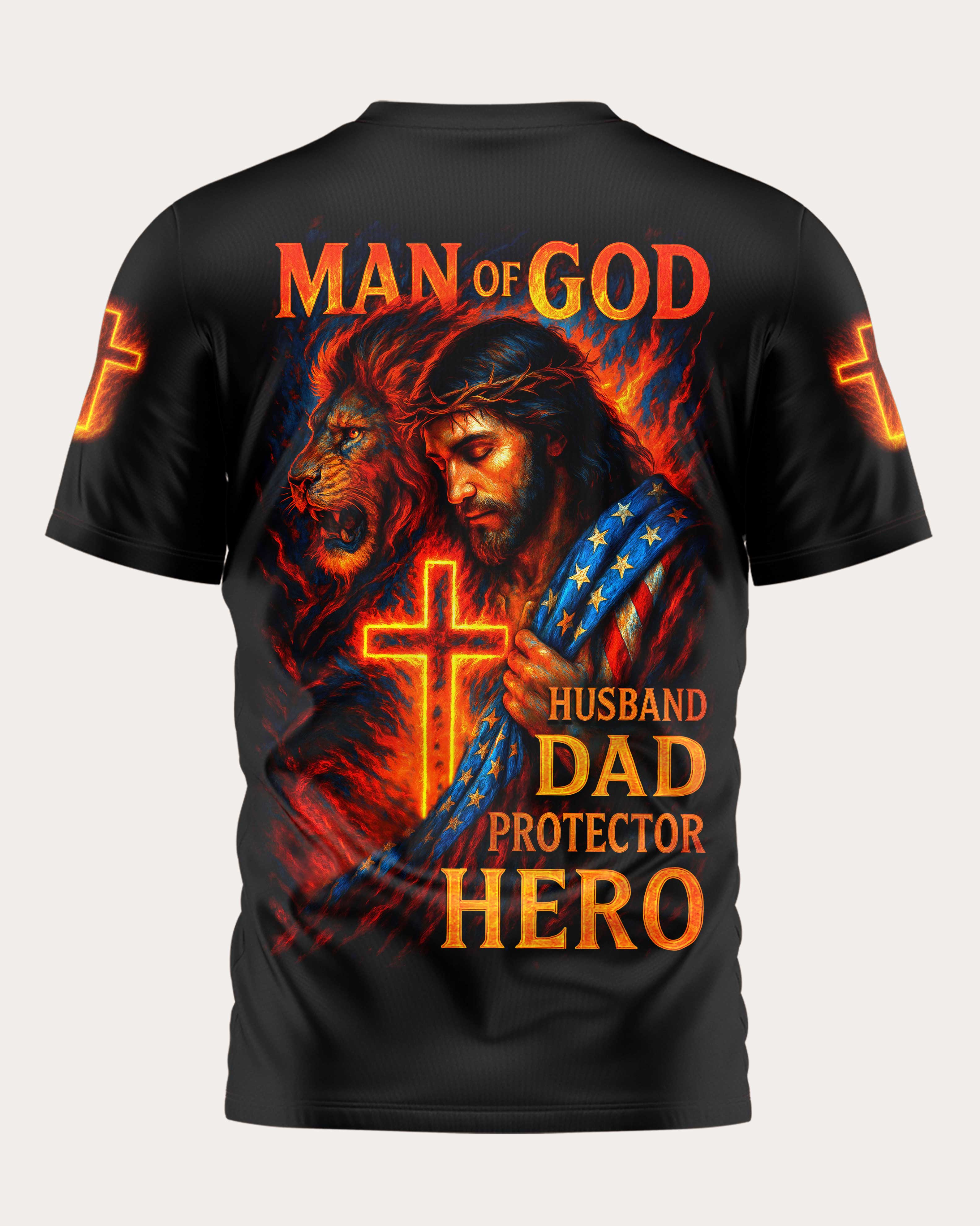 Man Of God All Over Print T-Shirt
