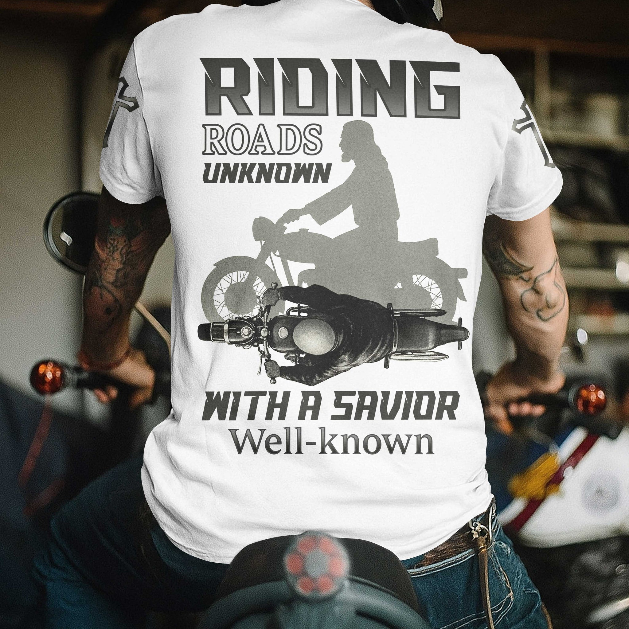 Riding Roads Unknown All Over Print T-Shirt