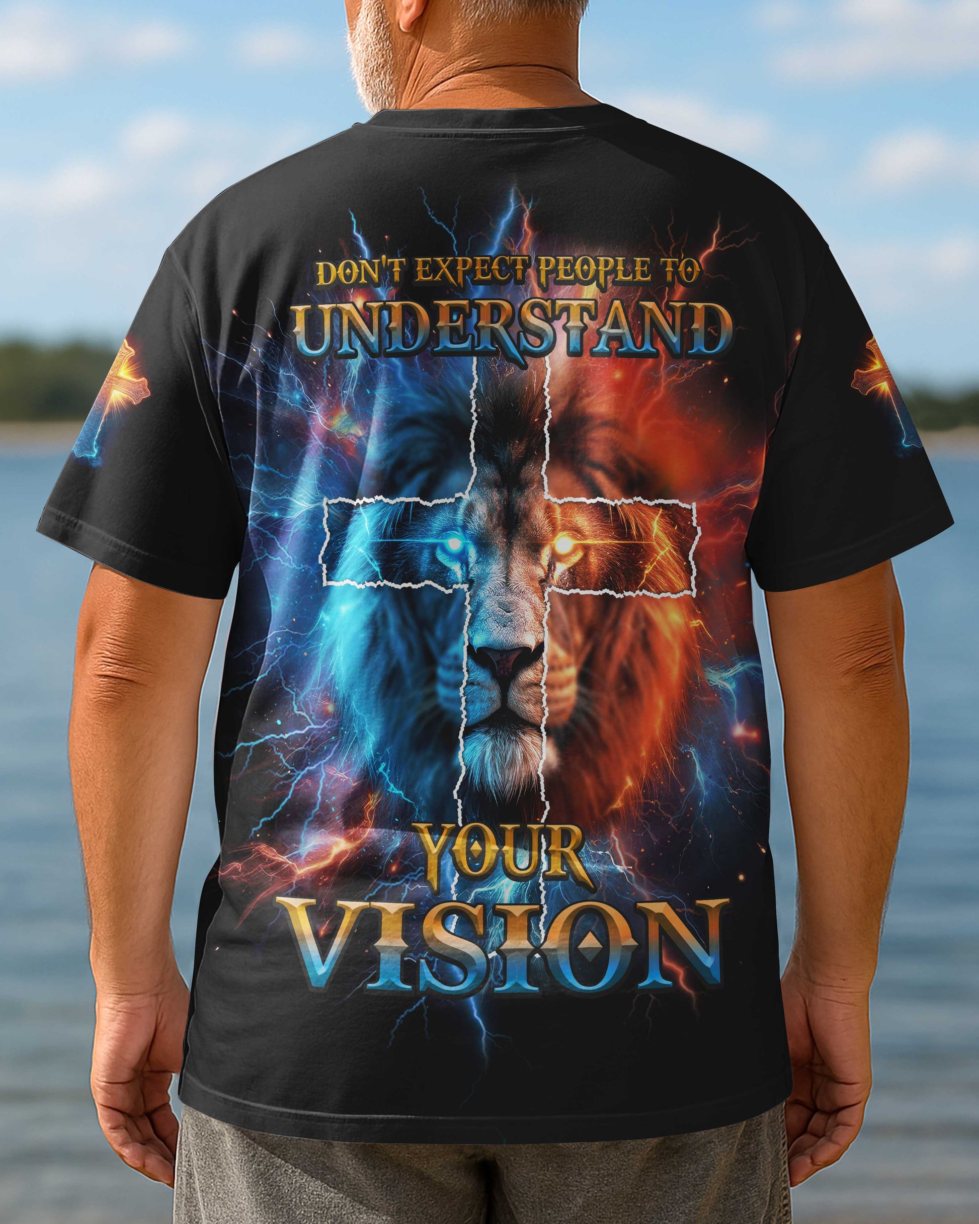 Don't Expect People To Understand Your Vision All Over Print T-shirt