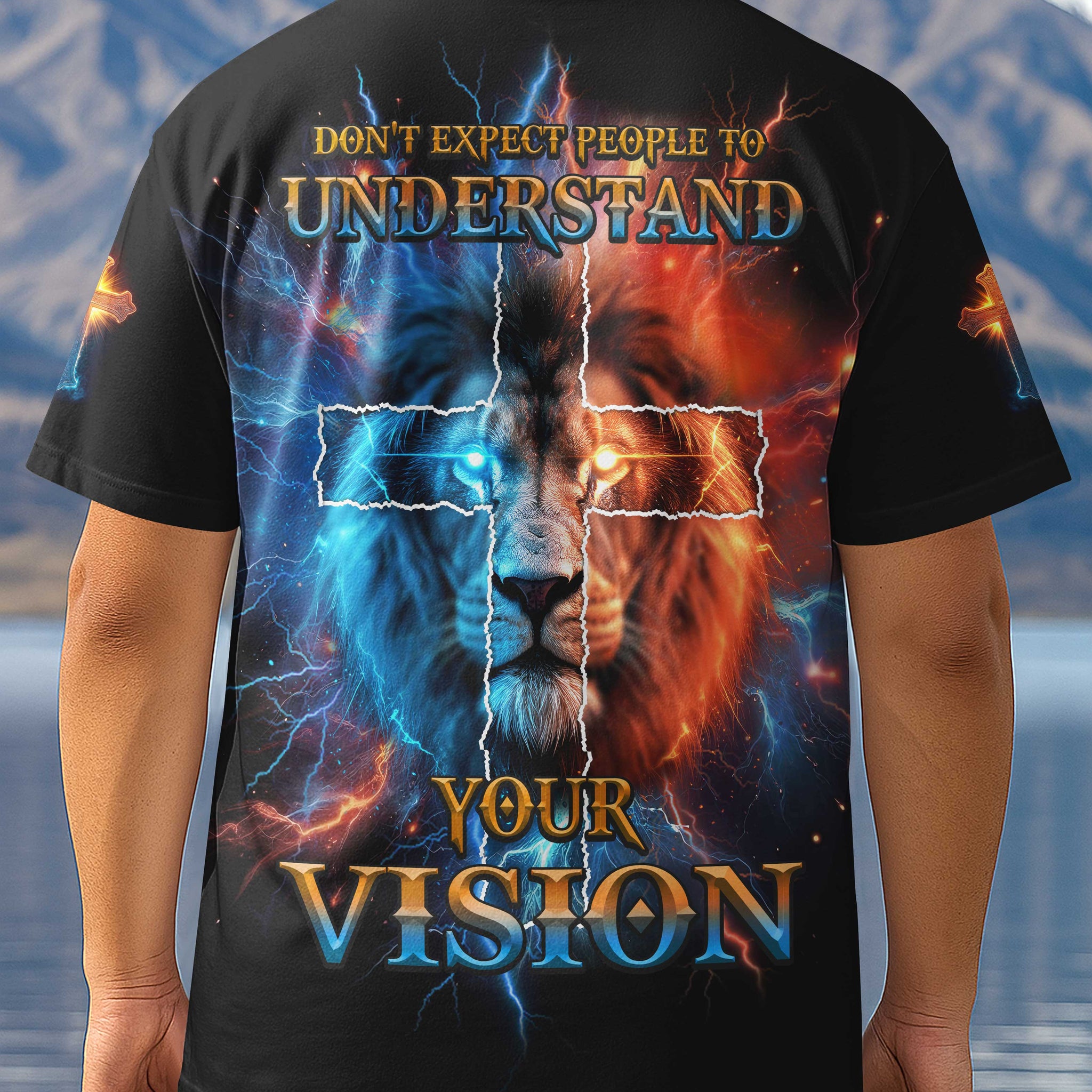Don't Expect People To Understand Your Vision All Over Print T-shirt