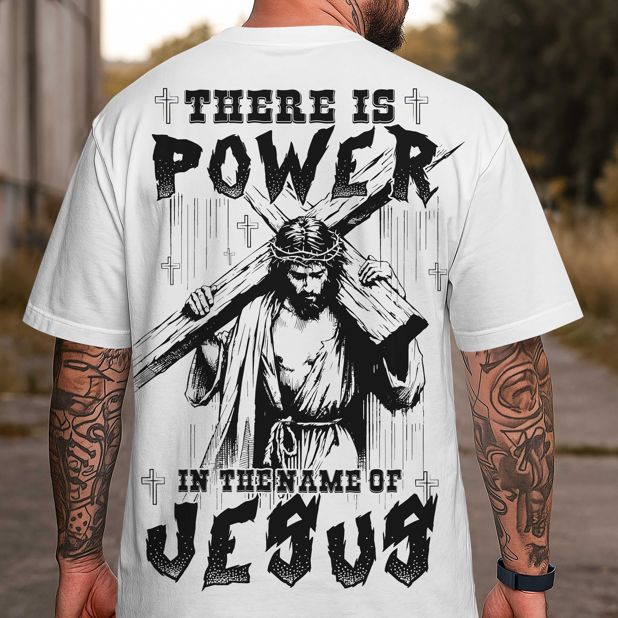 Power In The Name Of Jesus All Over Print T-Shirt
