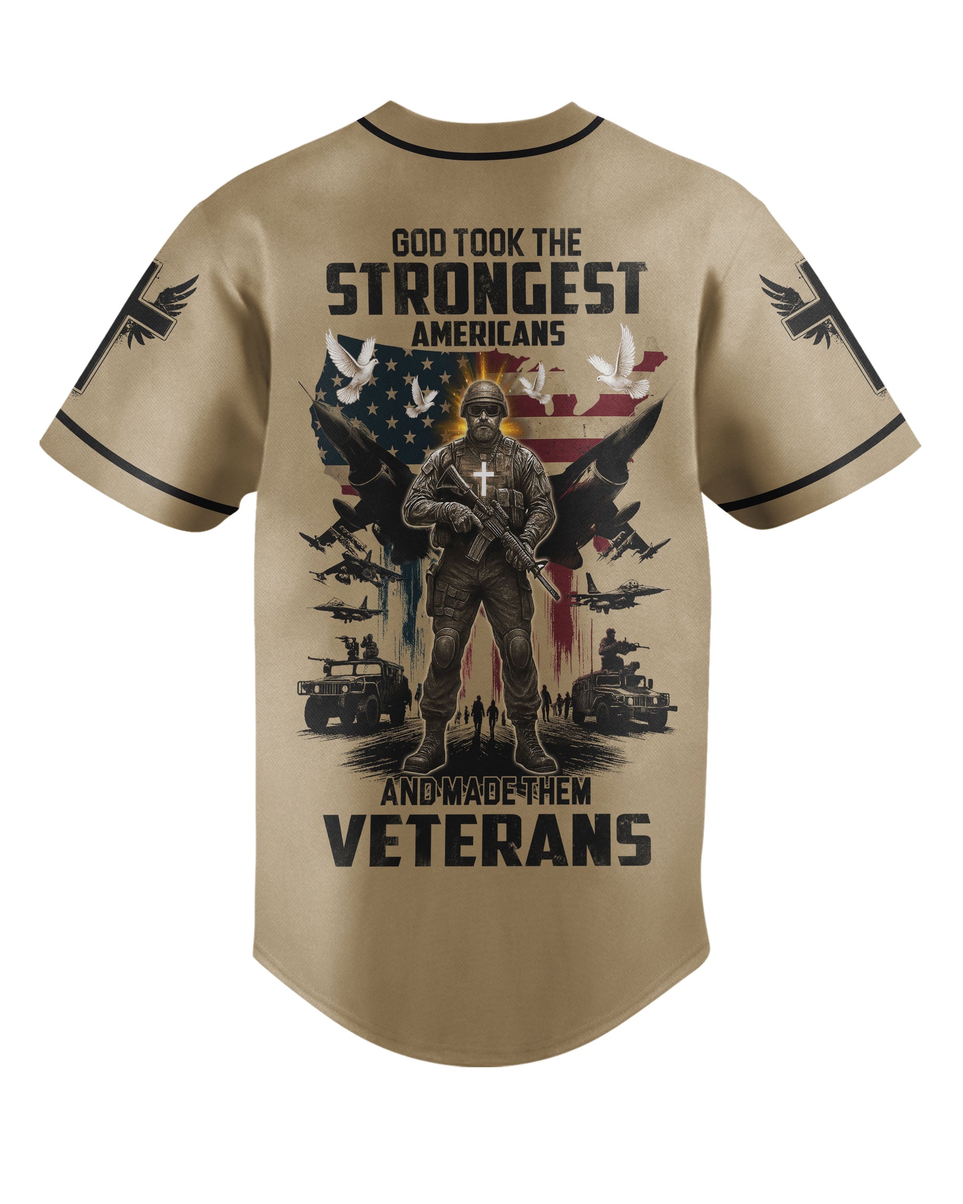 God Took The Strongest Americans Jersey