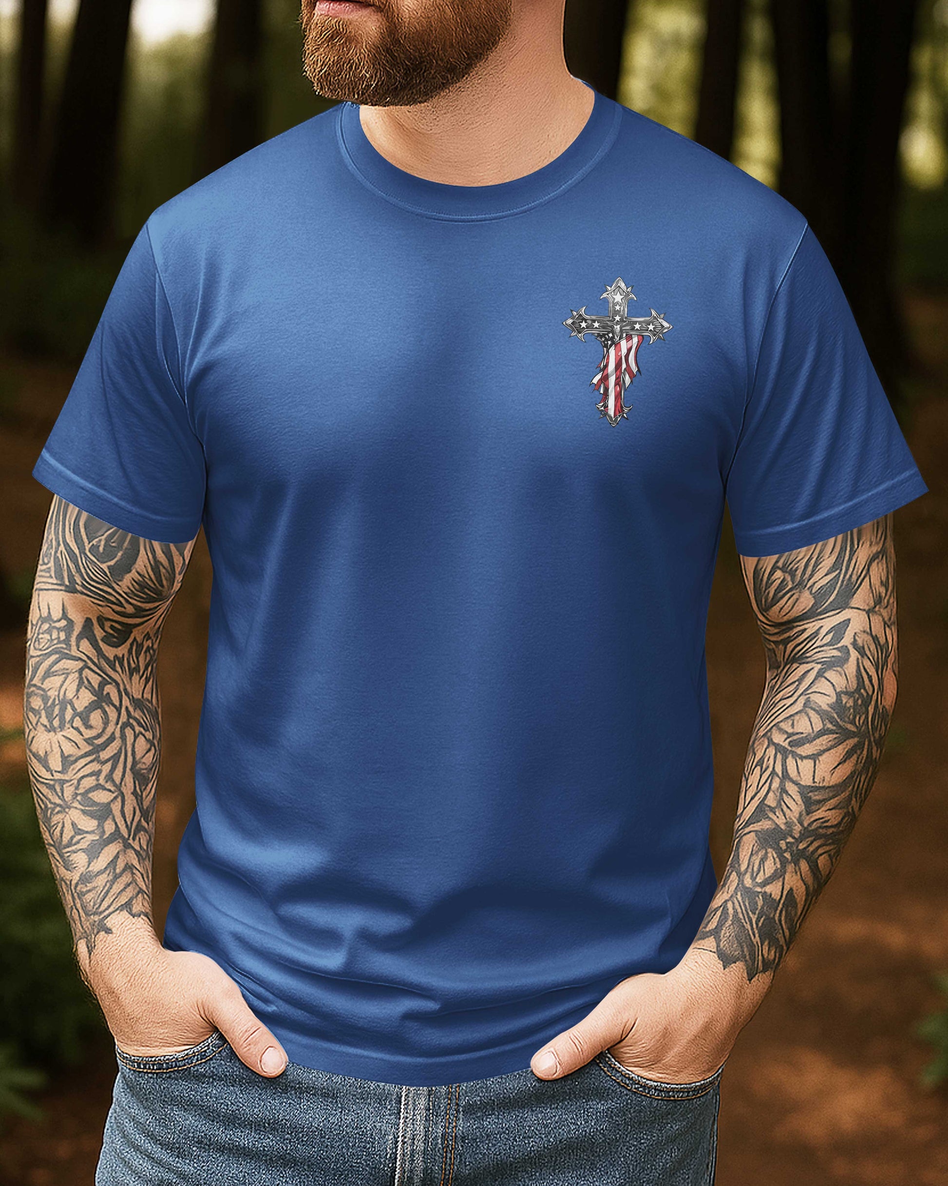 Stars. Stripes and Jesus Christ T-shirt
