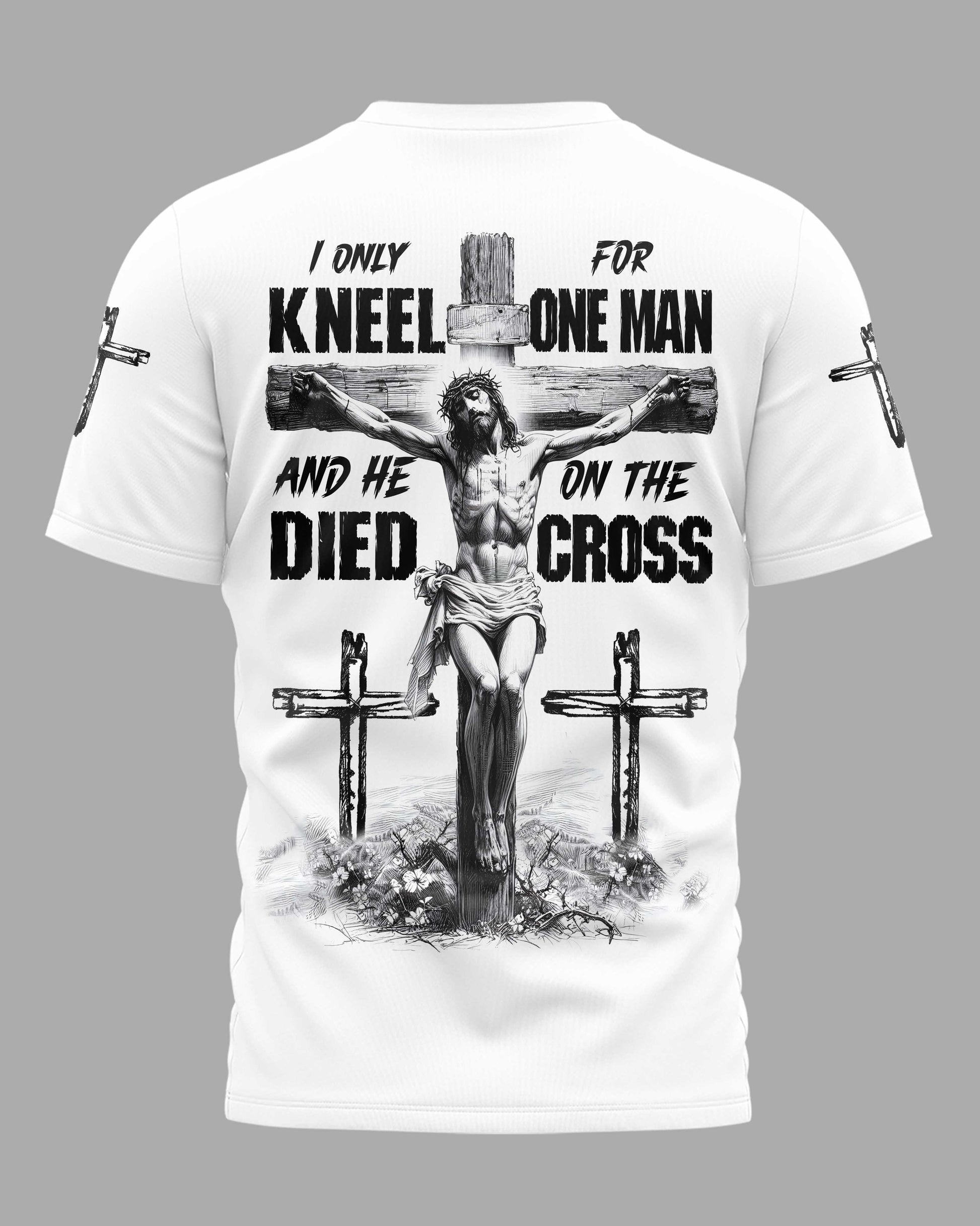 I Only Kneel For One Man All Over Print T-Shirt