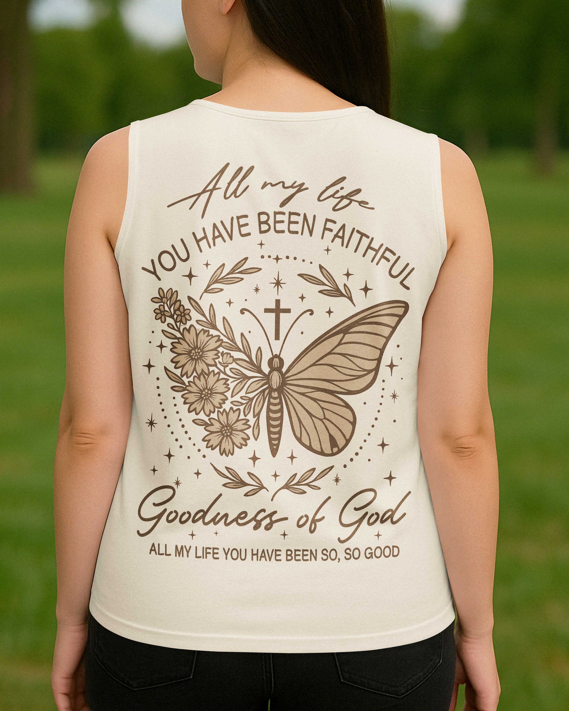 All My Life You Have Been Faithful V-neck Tank Top
