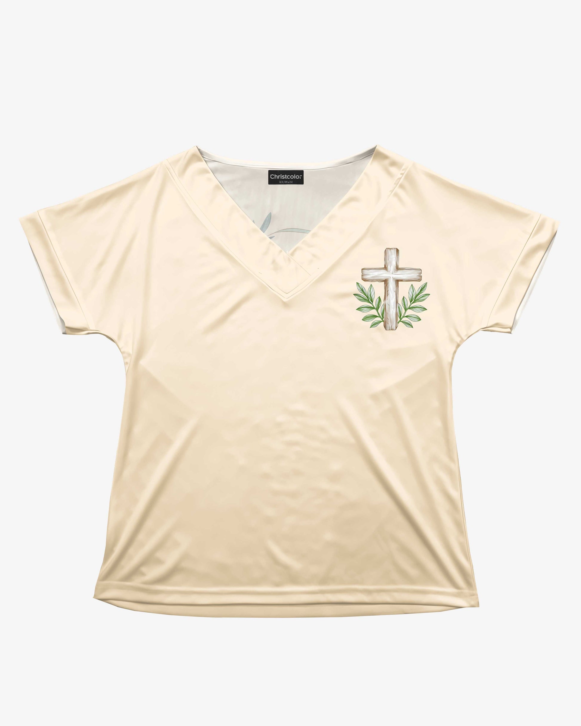 As Long As I Have Breath I Will Pray V-neck Dolman Sleeves Shirt