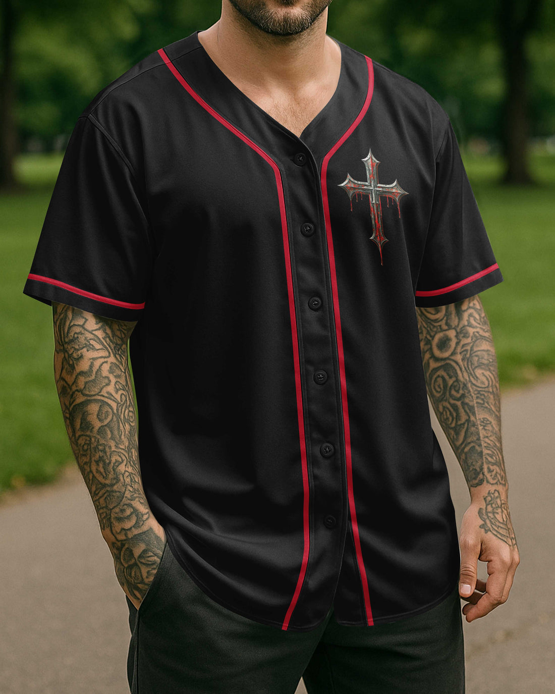 Fully Vaccinated All Over Print Jersey