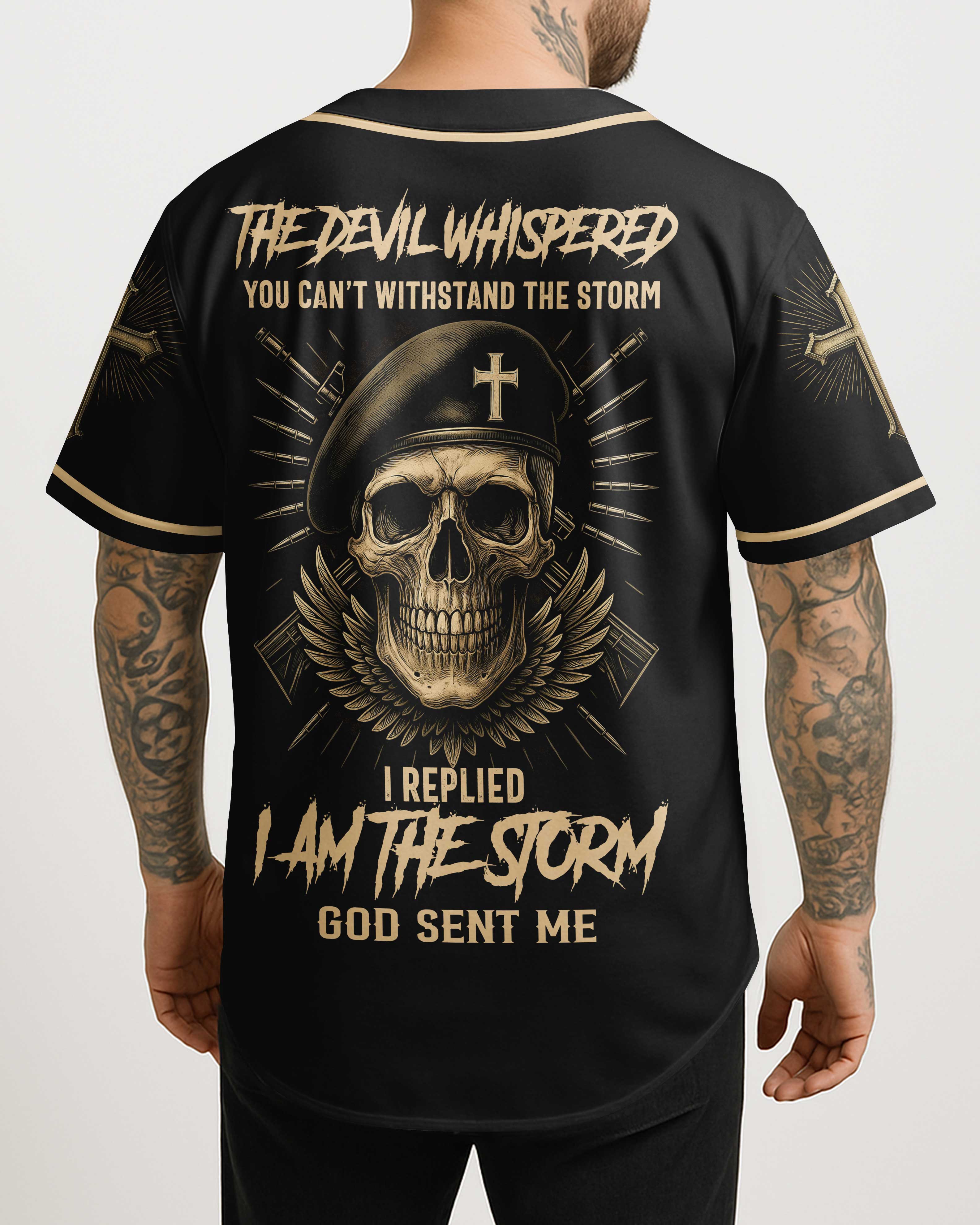 The Devil Whispered You Can’t Withstand The Storm T-Shirt