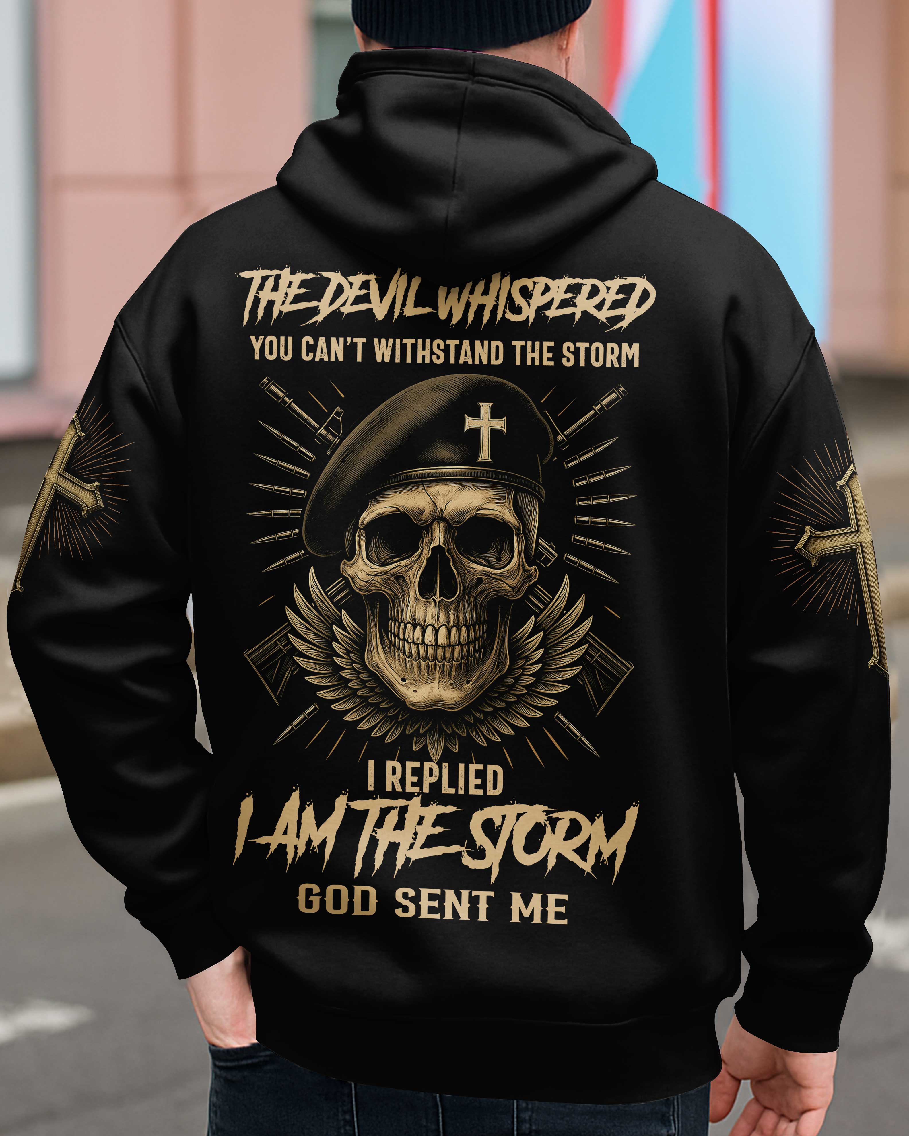 The Devil Whispered You Can’t Withstand The Storm T-Shirt