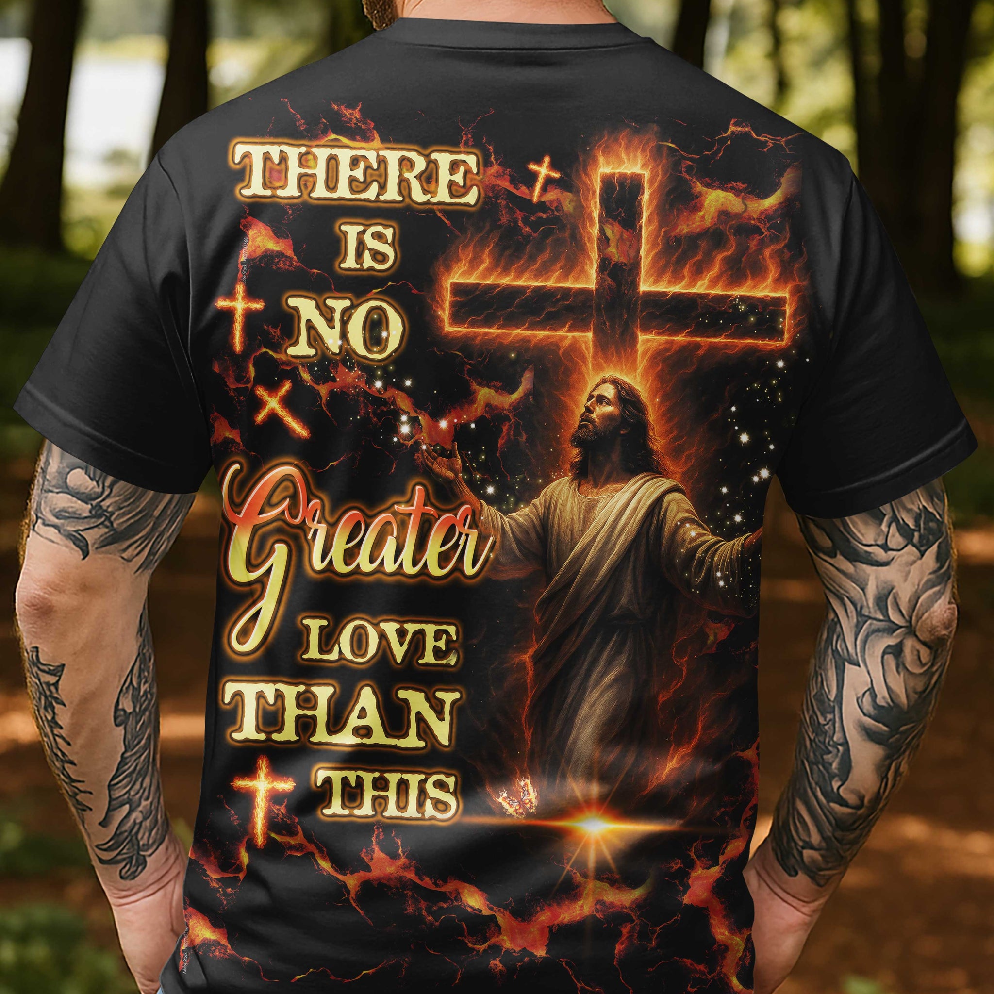 There Is No Greater Love Than This All Over Print T-shirt