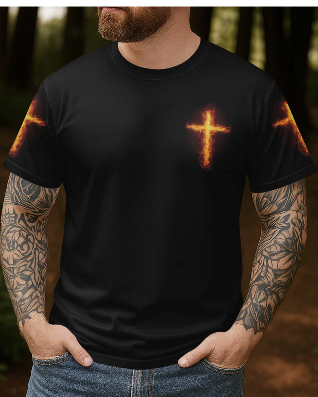 There's No Greater Love Than This All Over Print T-shirt