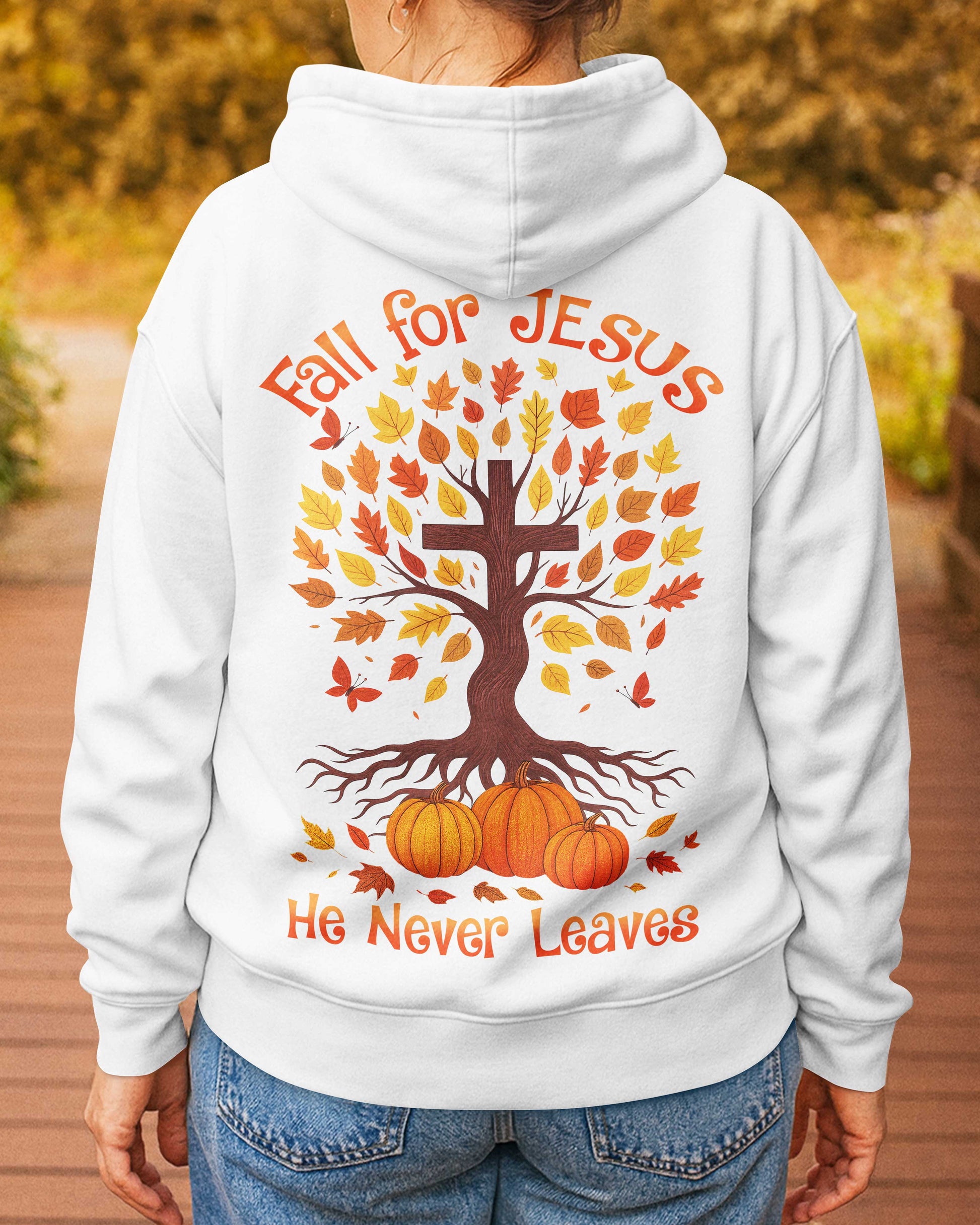 Fall For Jesus Hoodie