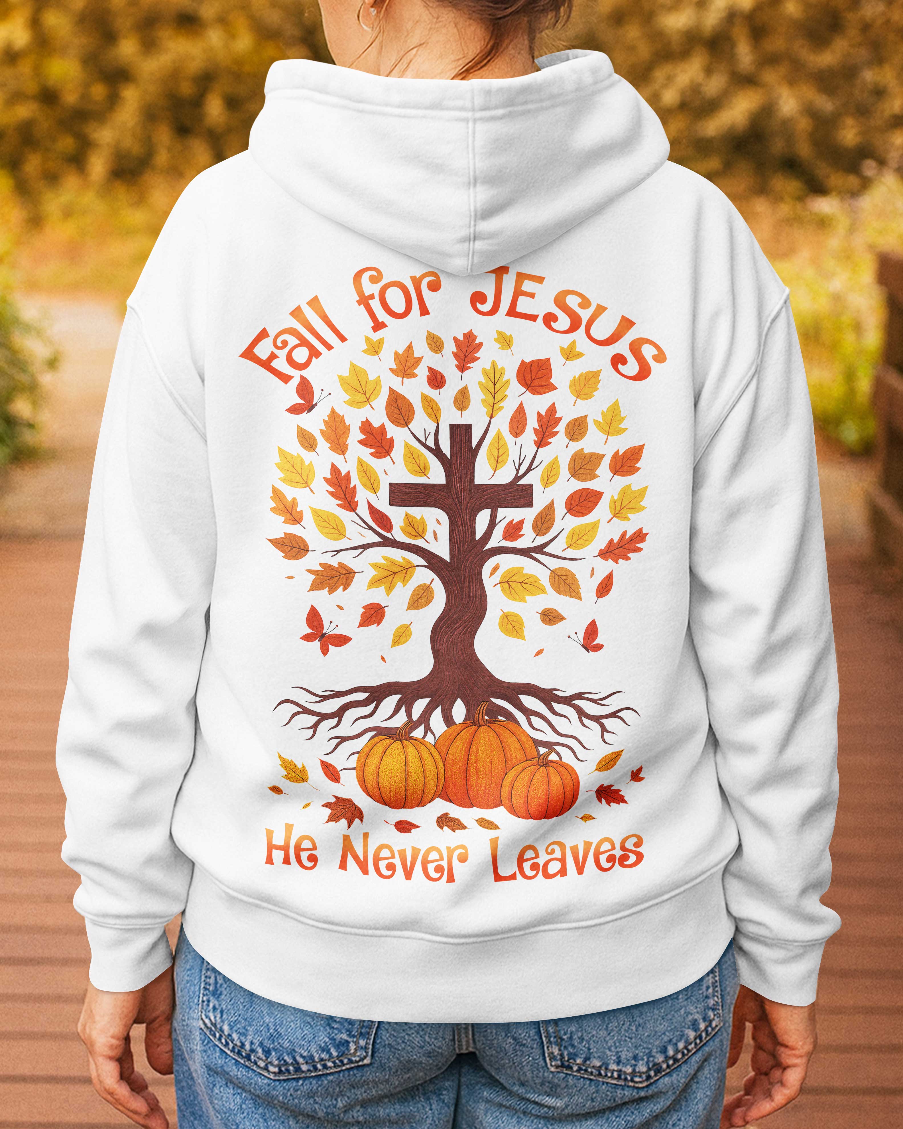 Fall For Jesus Hoodie