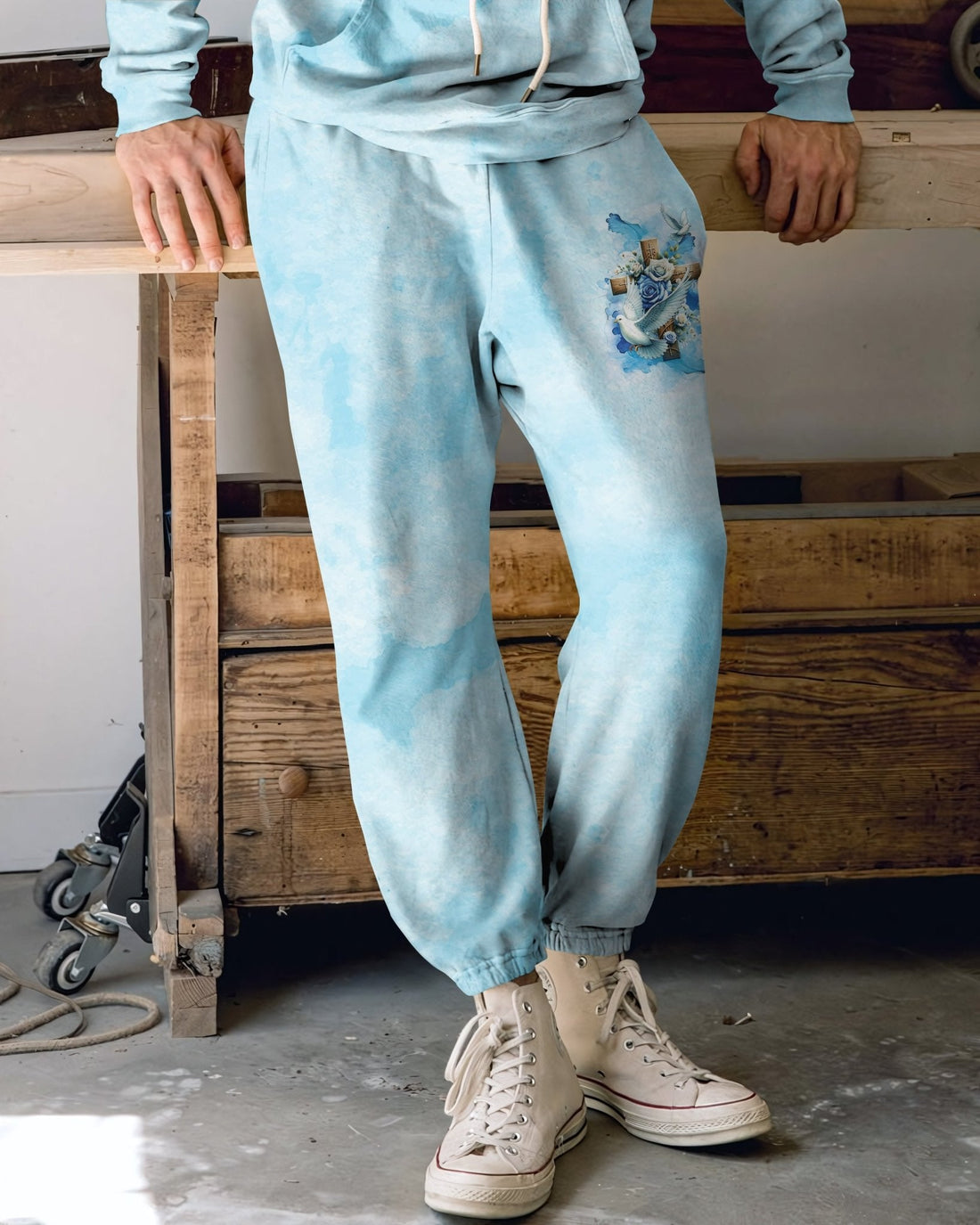 Lord Stood With Me And Gave Me Strength All Over Print Jogger Pants