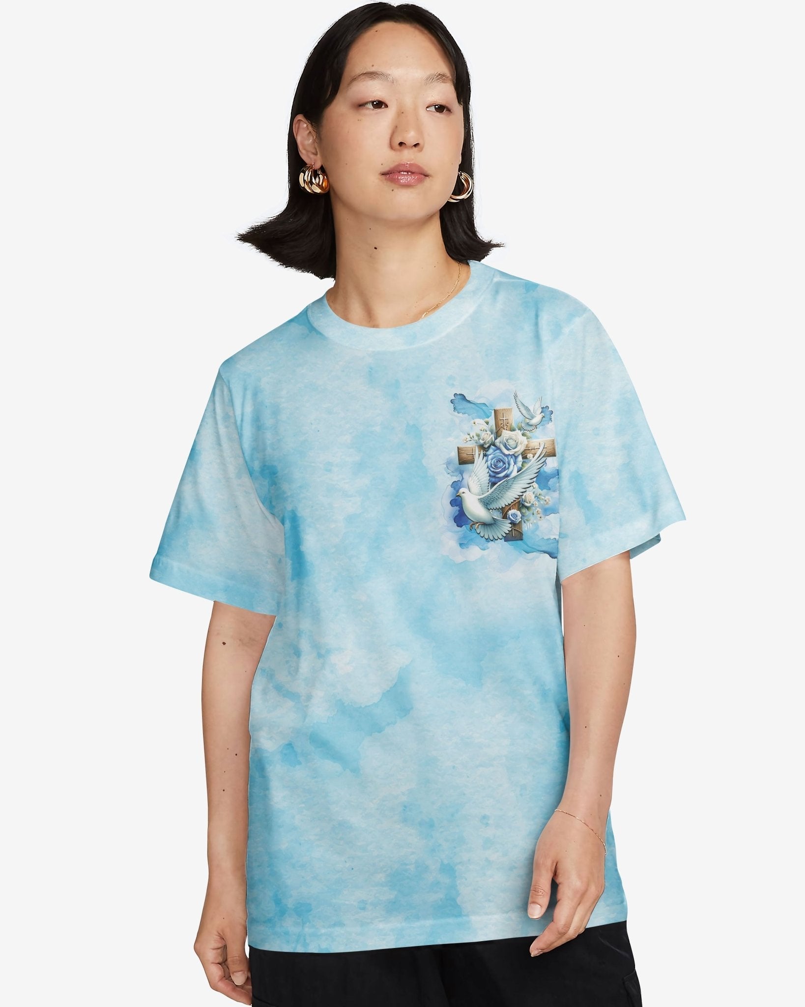 Lord Stood With Me And Gave Me Strength All Over Print T-shirt