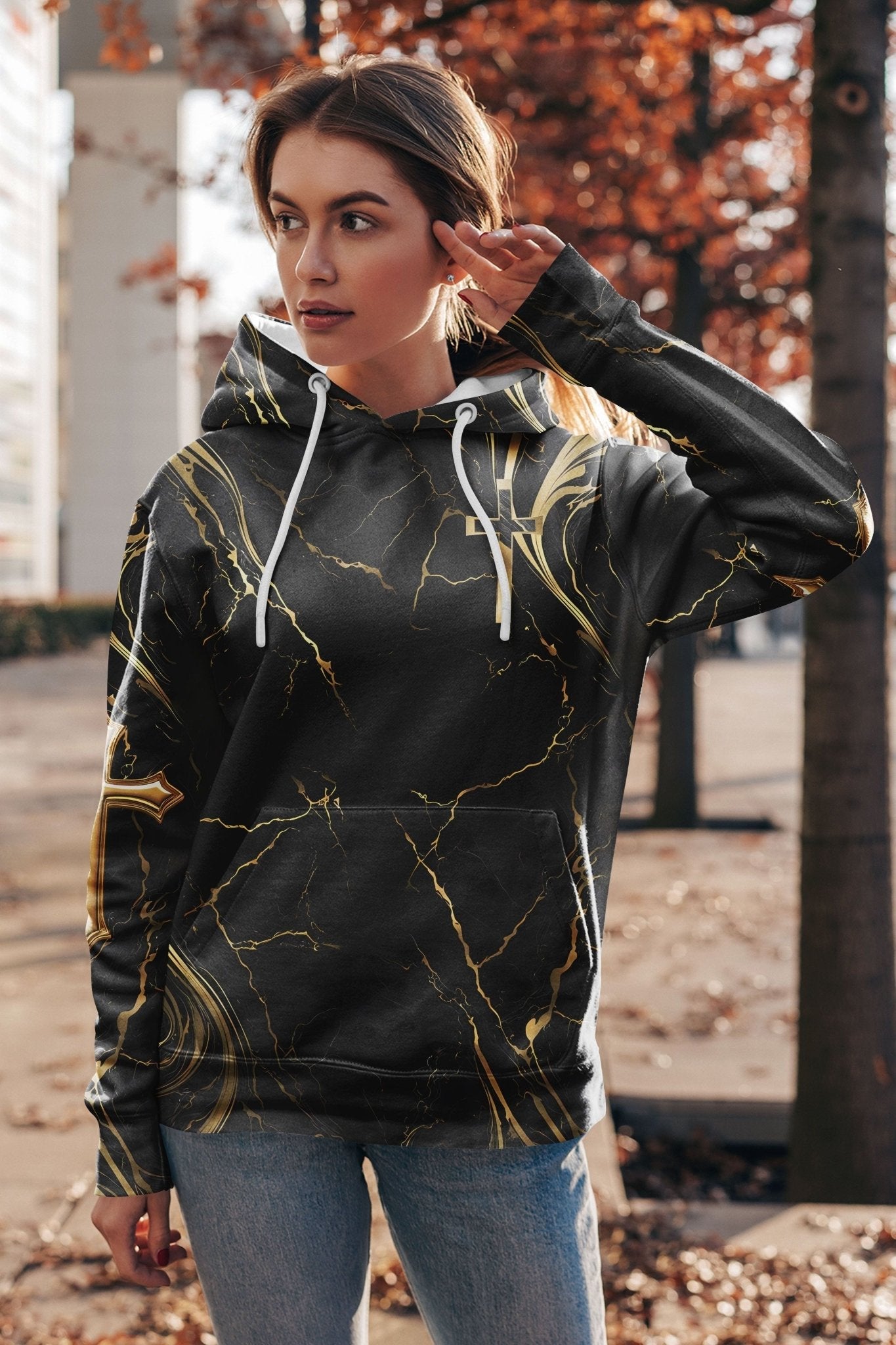 God Is Good All Over Print Hoodie