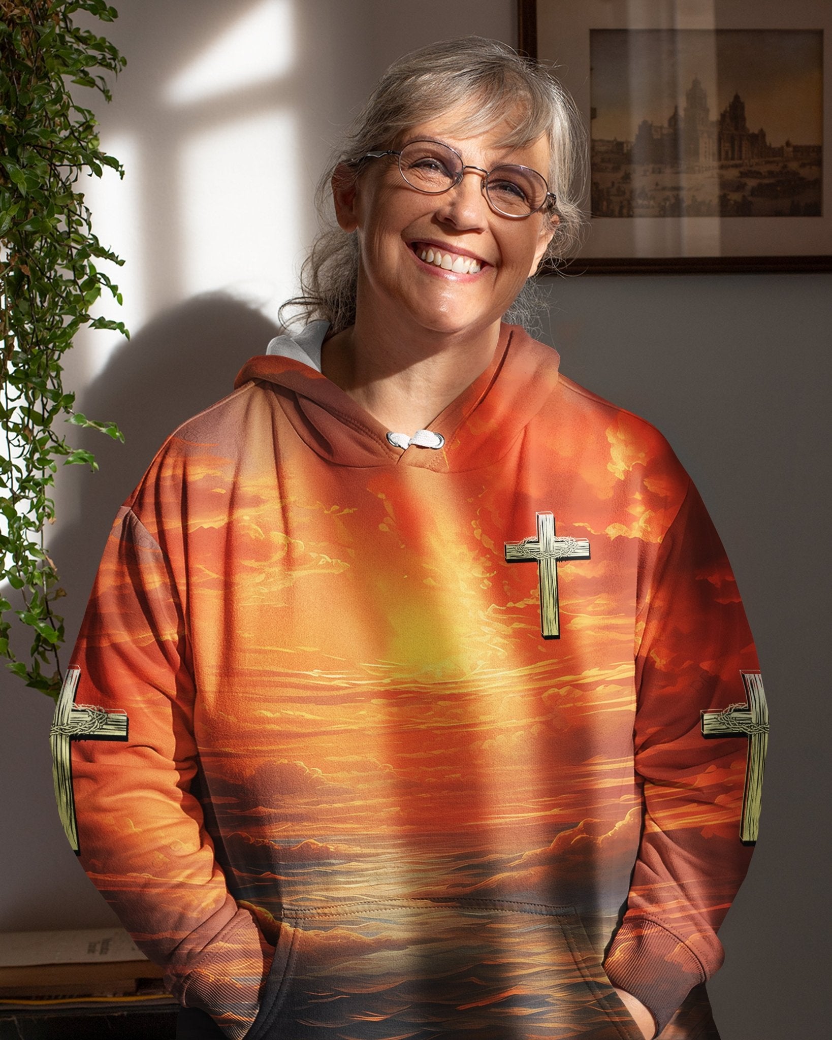 Trust In The Lord All Over Print Hoodie