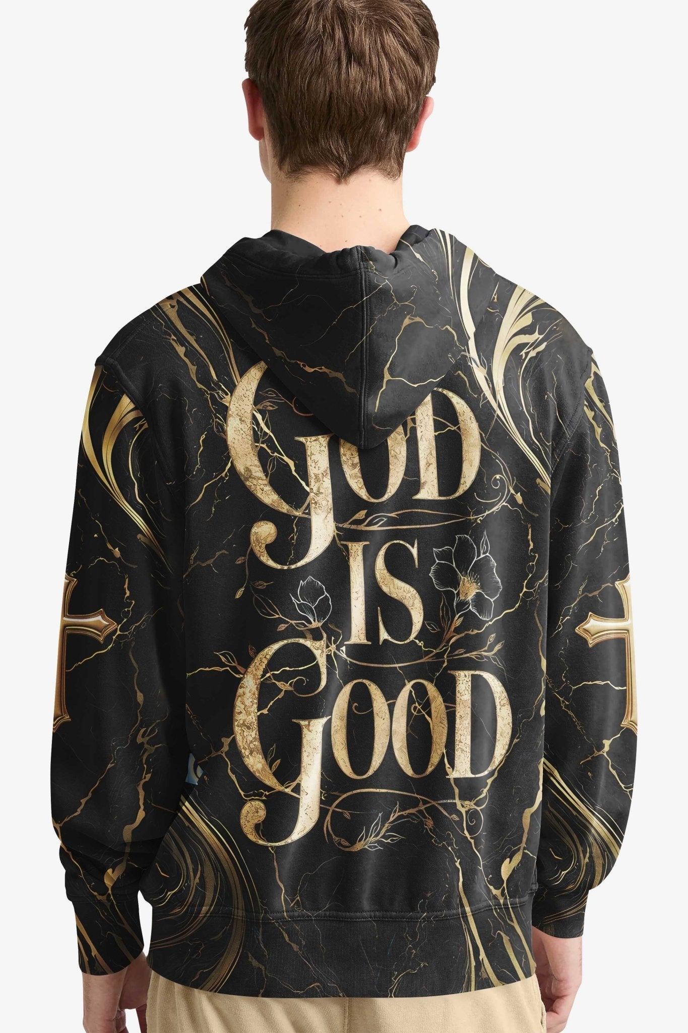 God Is Good All Over Print Hoodie