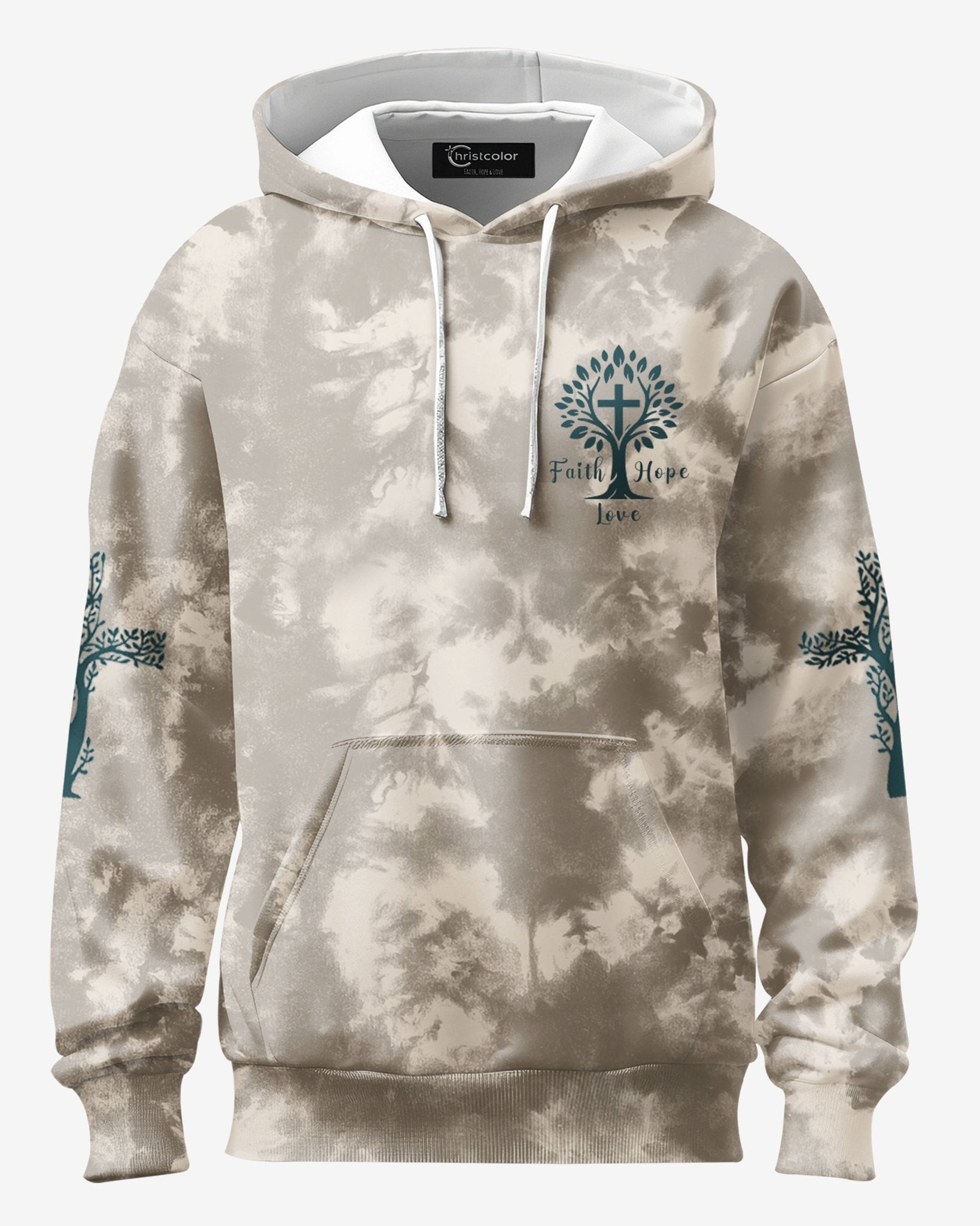 Rooted In Christ All Over Print Hoodie