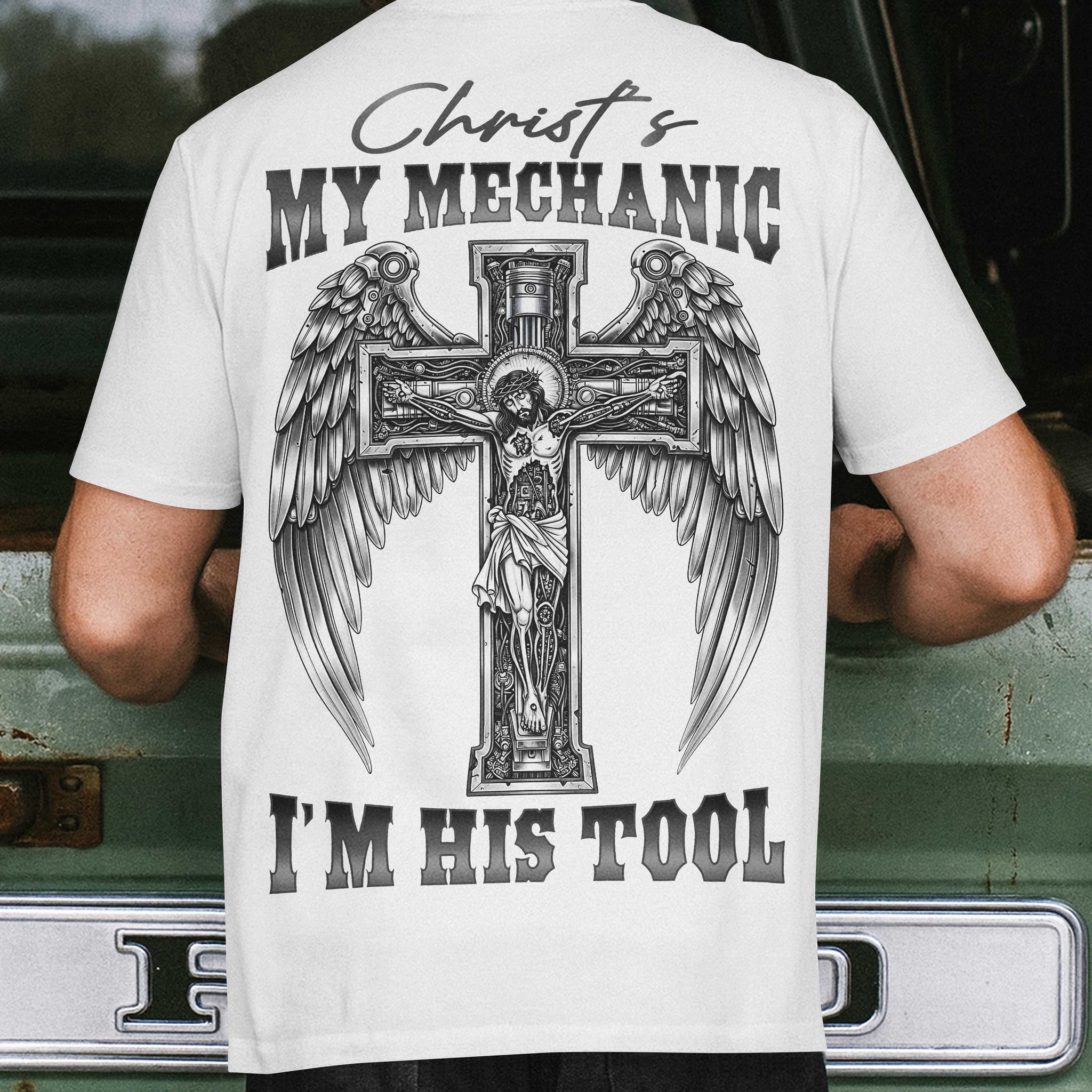 Christ's My Mechanic T-Shirt