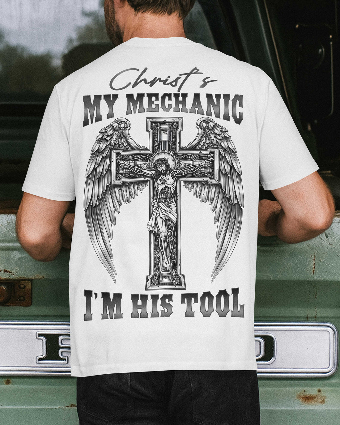 Christ's My Mechanic T-Shirt