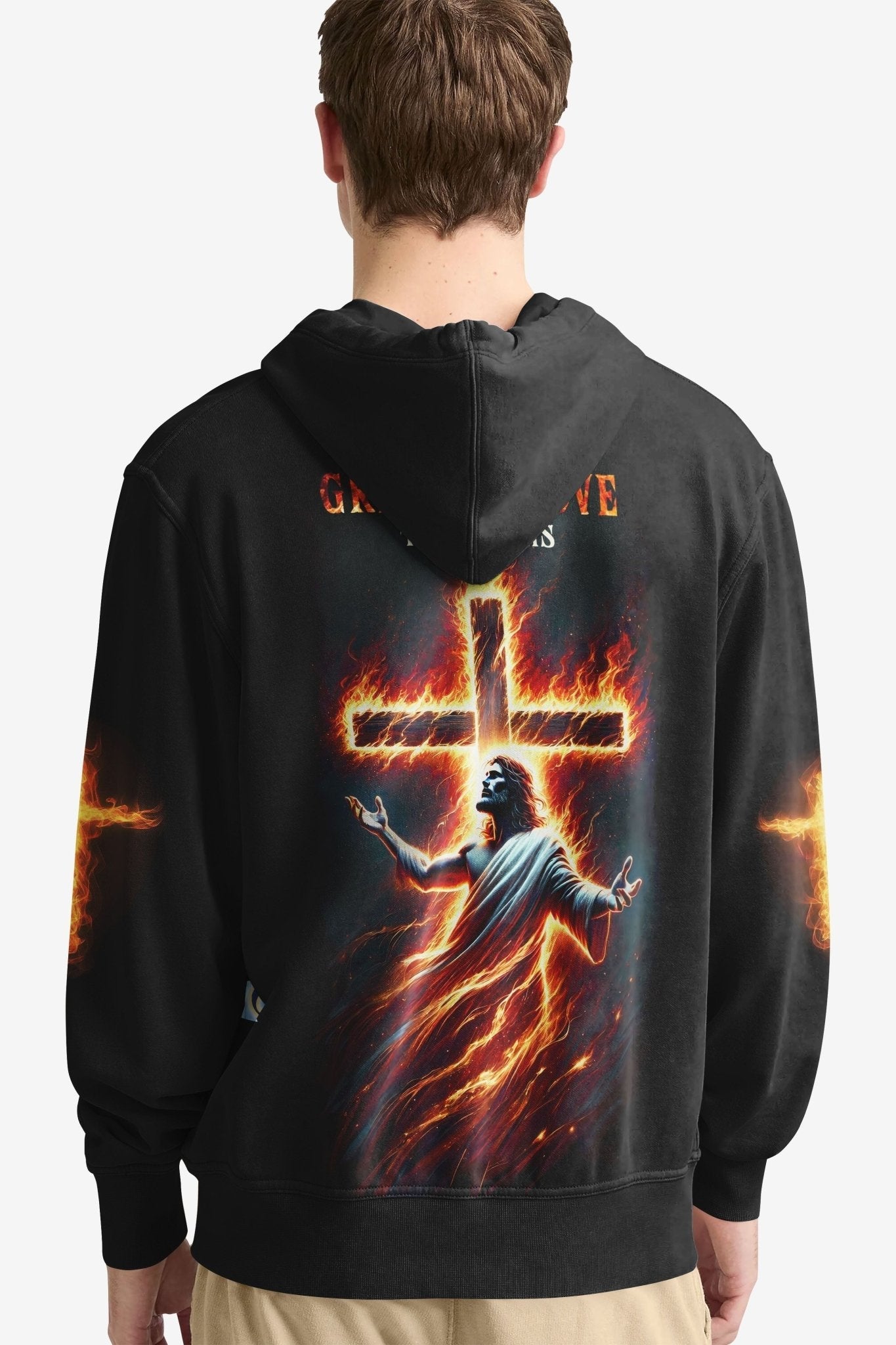 There's No Greater Love Than This All Over Print Hoodie