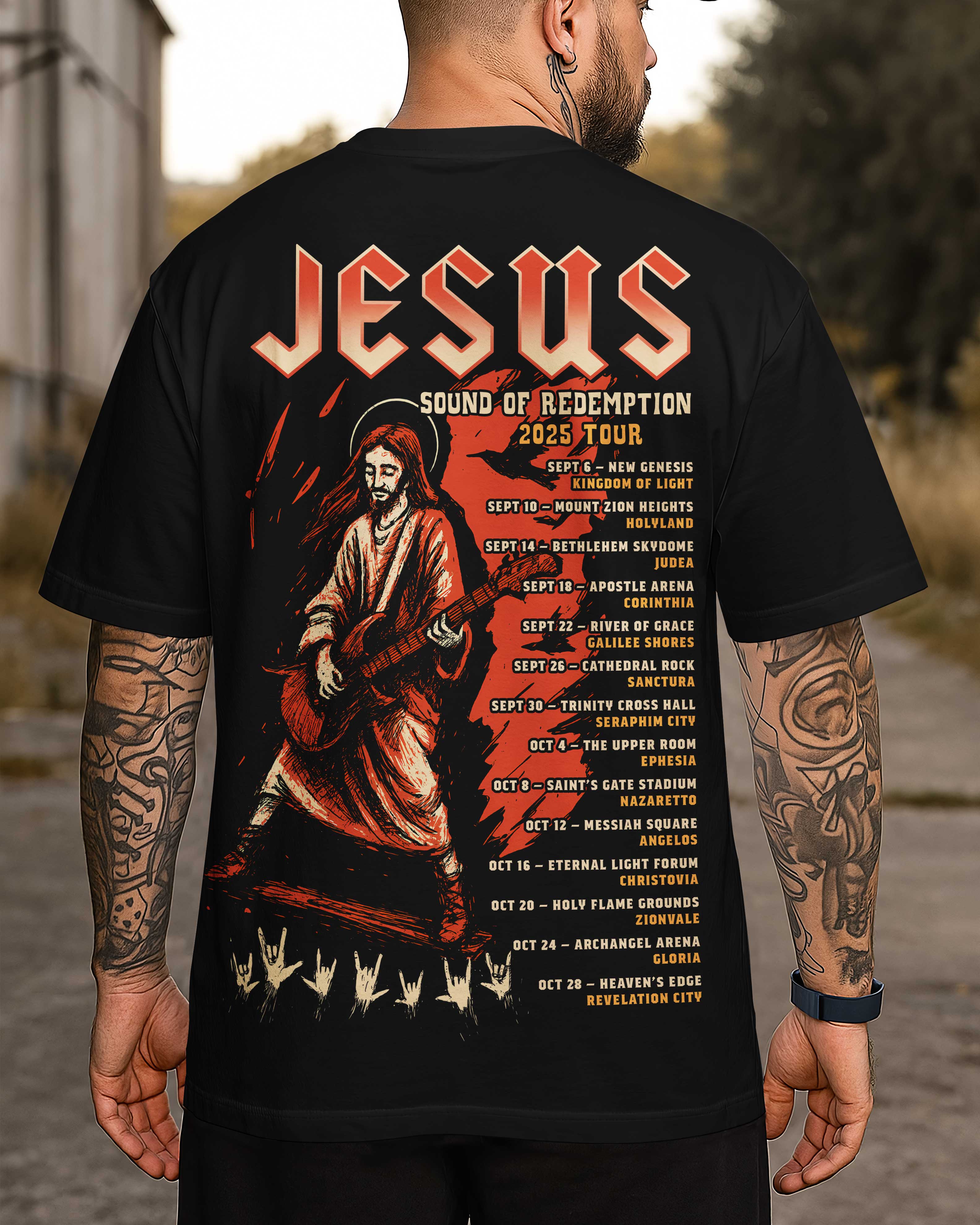 Jesus Sound Of Redemption Tour Shirt