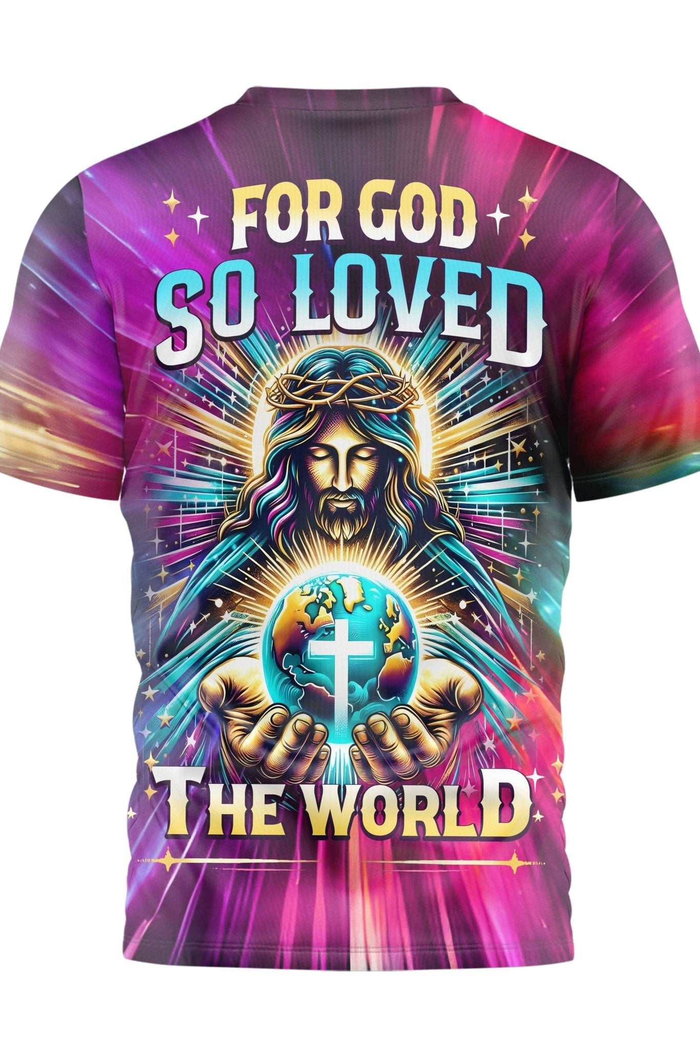 For God So Loved The World All Over Print T-shirt