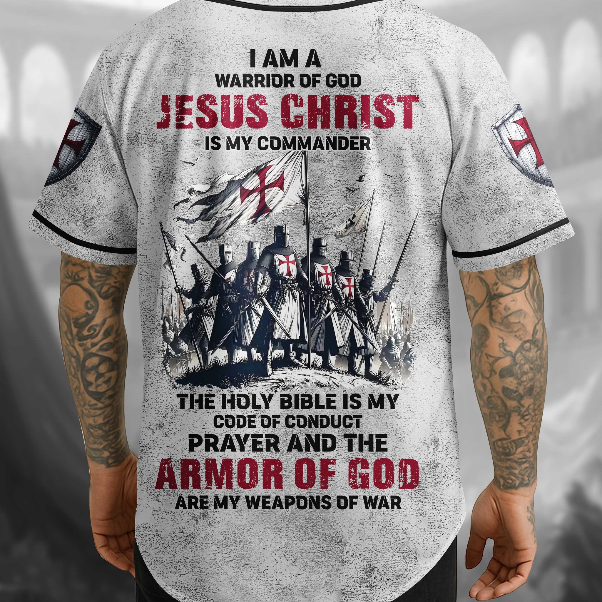 I Am A Warrior Of God Jesus Christ Is My Commander Shirt