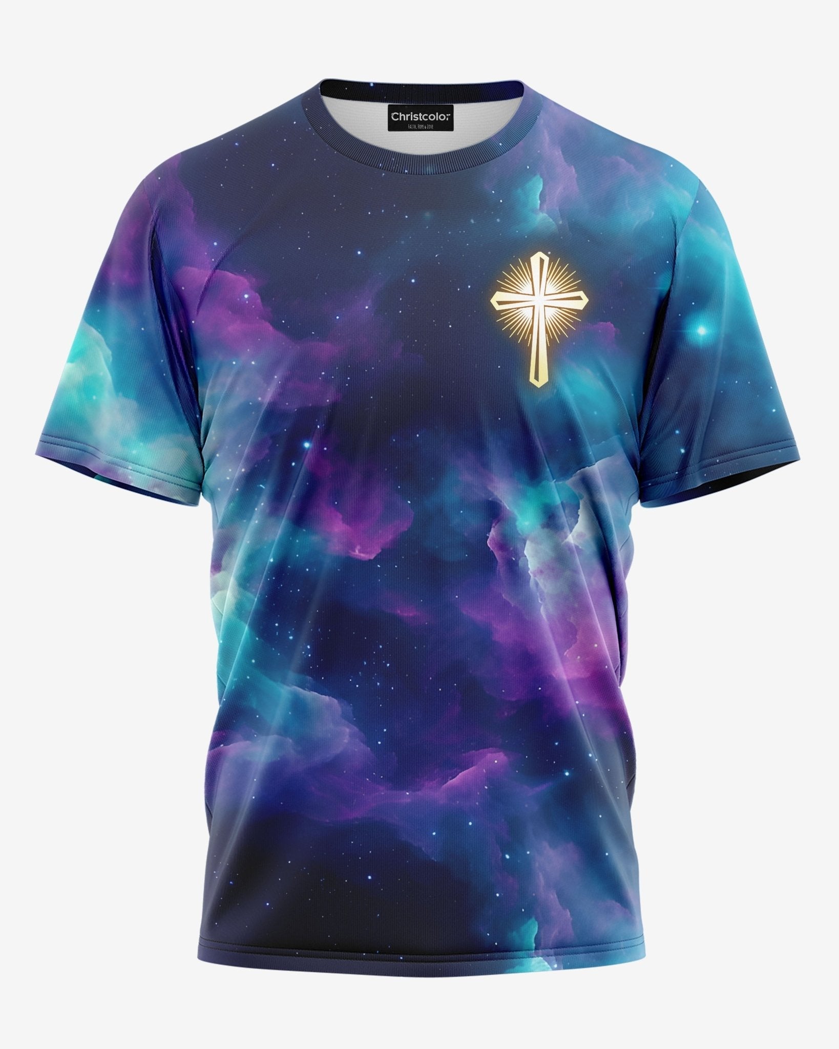 For We Walk By Faith Not By Sight All Over Print T-shirt