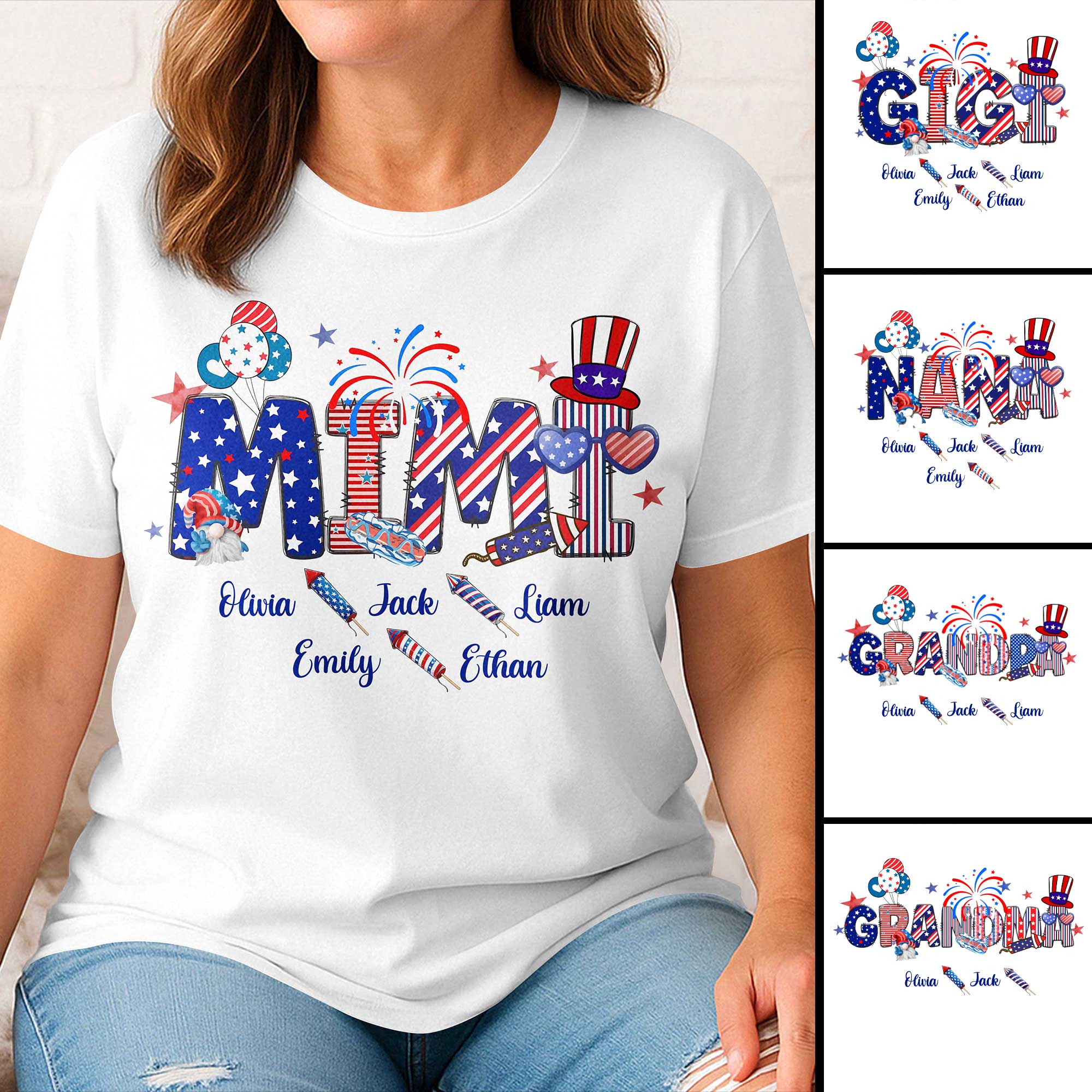 Mimi Independence Day T-Shirt