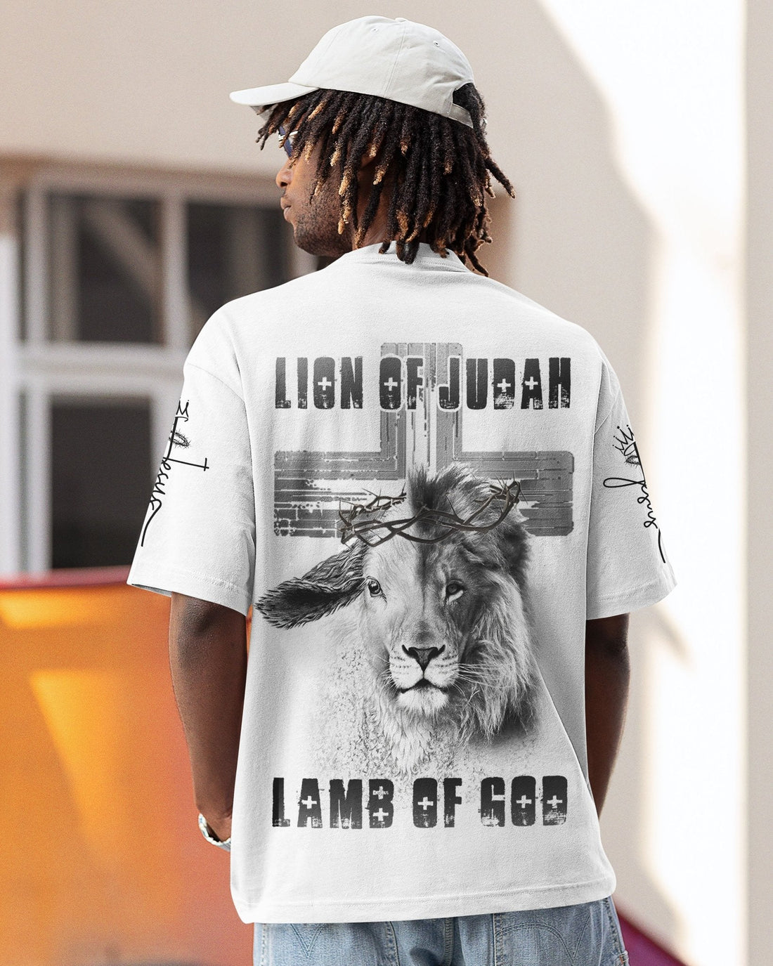Lion Of Judah Lamb Of God All Over Print T-shirt