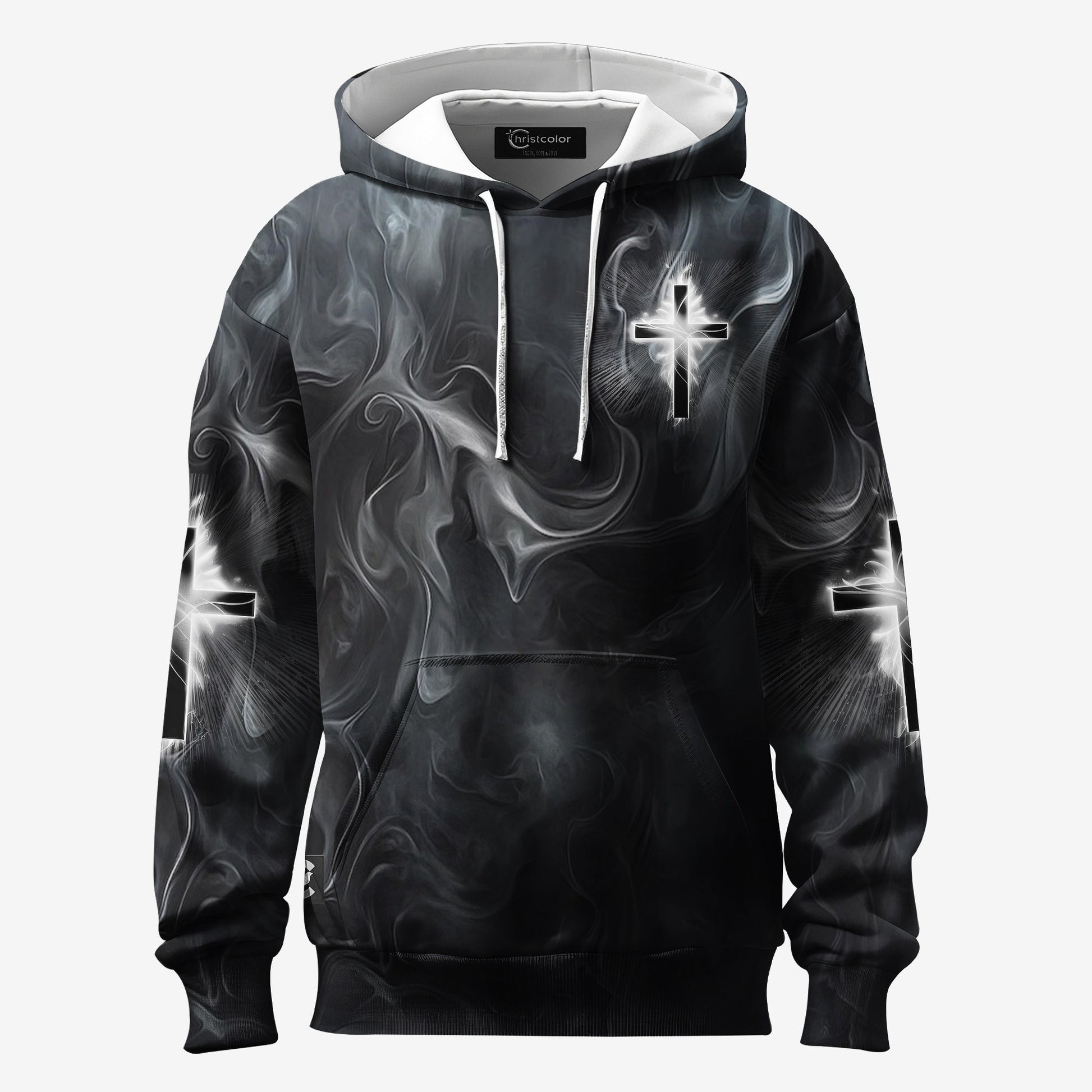 A Child Of God A Man Of Faith All Over Print Hoodie