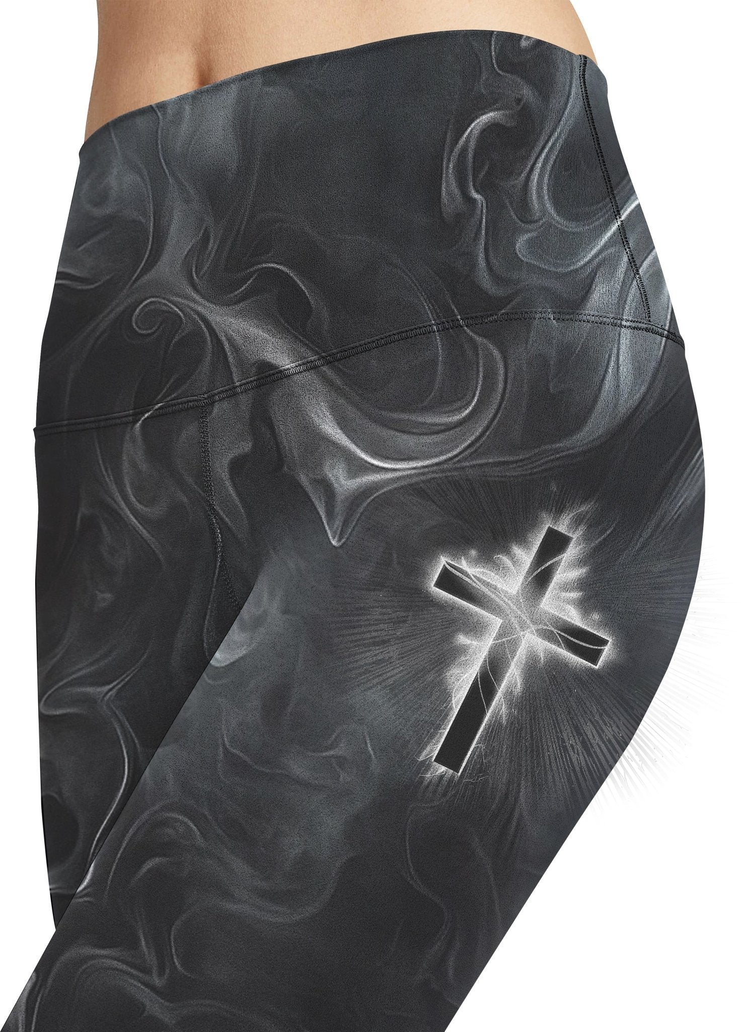 A Child Of God A Man Of Faith All Over Print Leggings