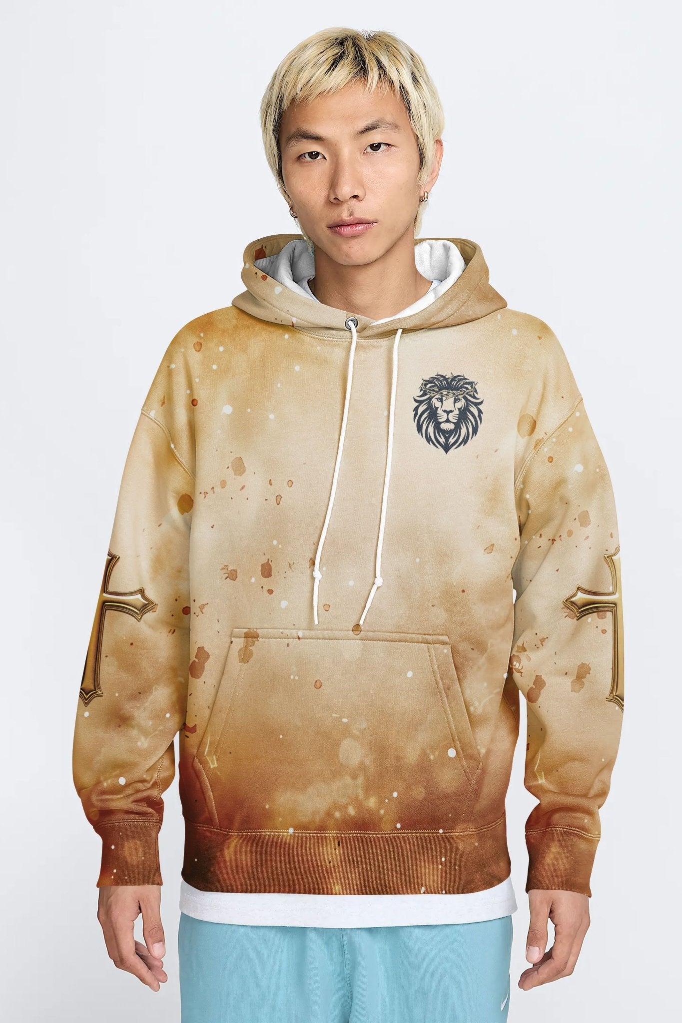 Behold The Lion Of The Tribe Of Judah Has Triumphed All Over Print Hoodie