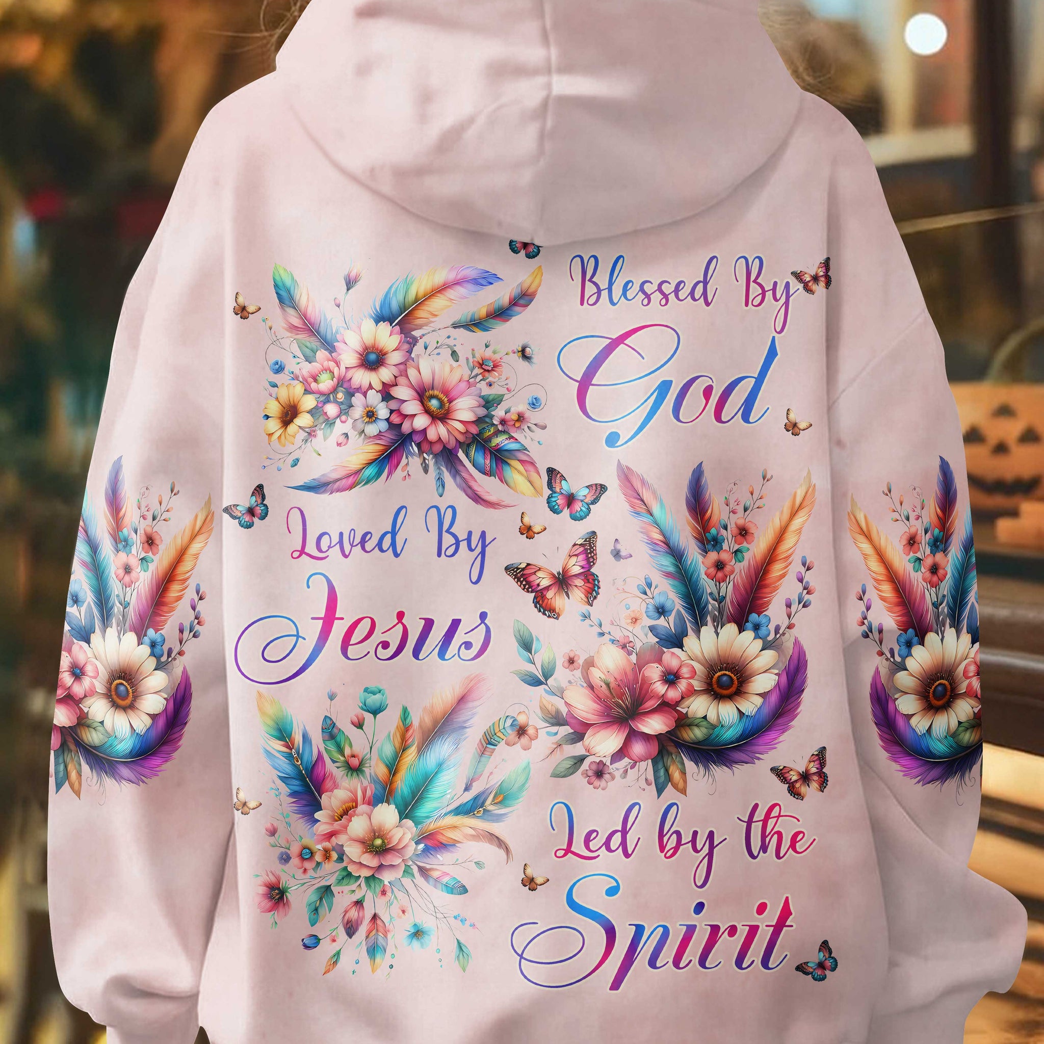 Blessed By God Loved By Jesus Led by the Spirit Shirts