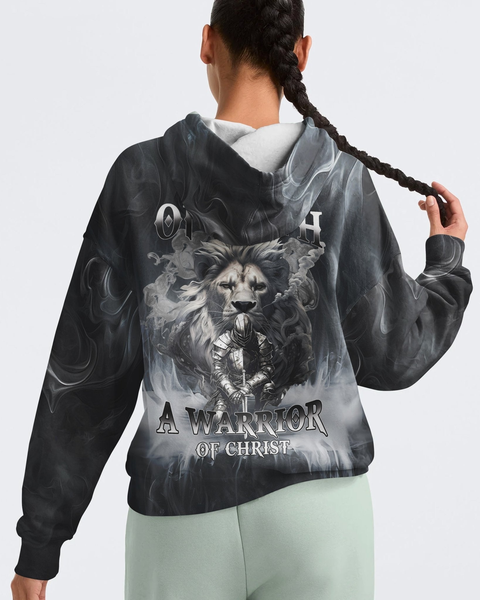 A Child Of God A Man Of Faith All Over Print Hoodie