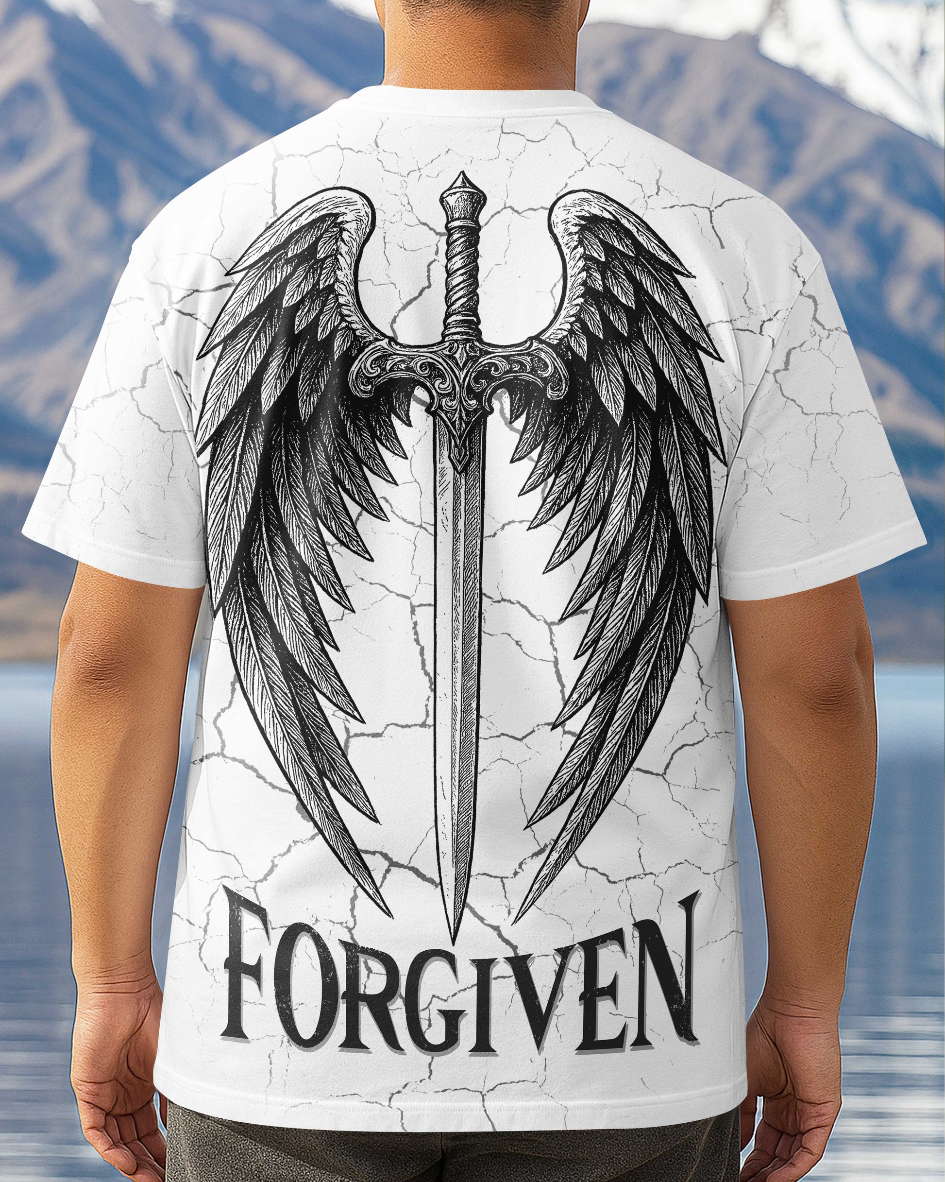 Forgiven All Over Print T-Shirt