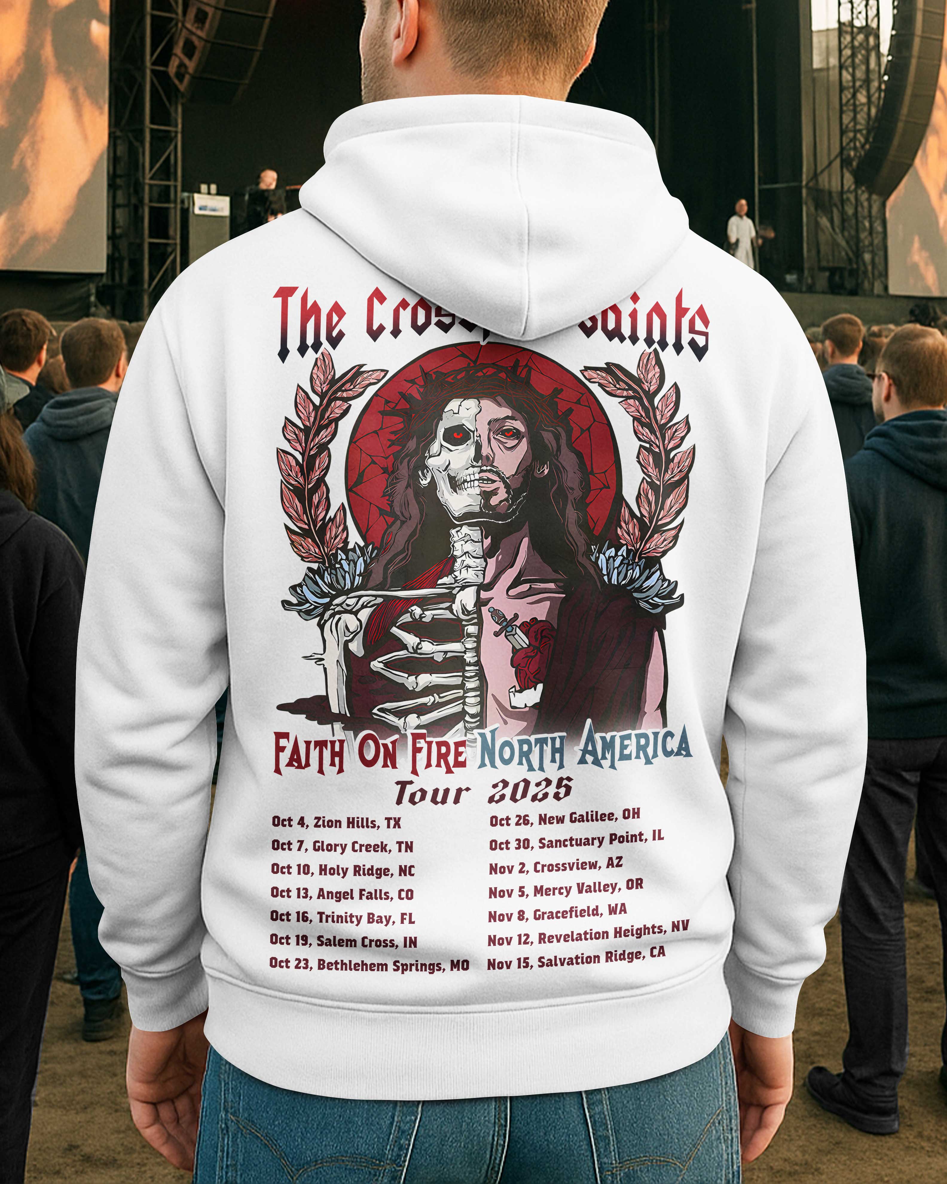 Faith On Fire North America Tour Shirt