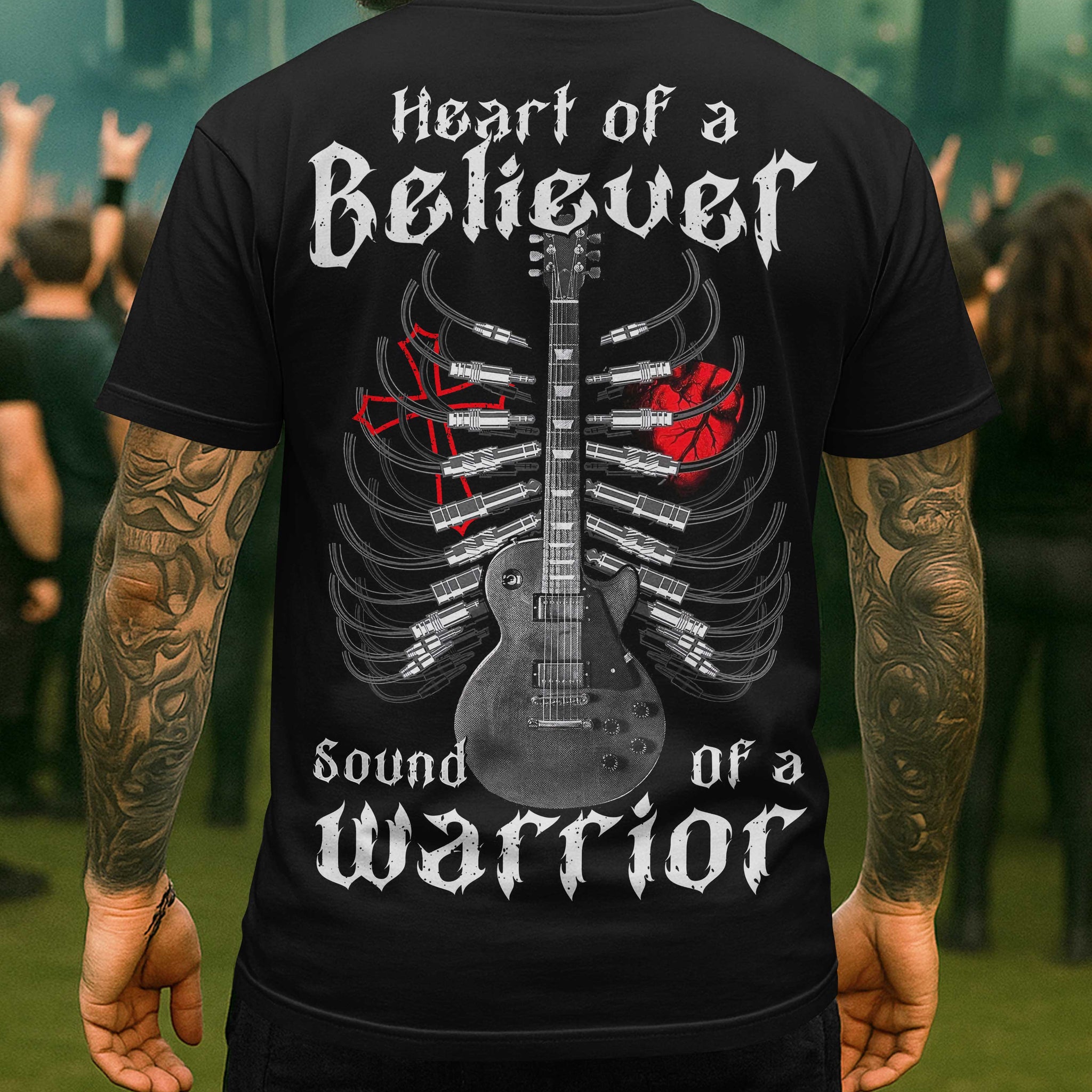 Heart Of A Believer Sound Of A Warrior Shirt