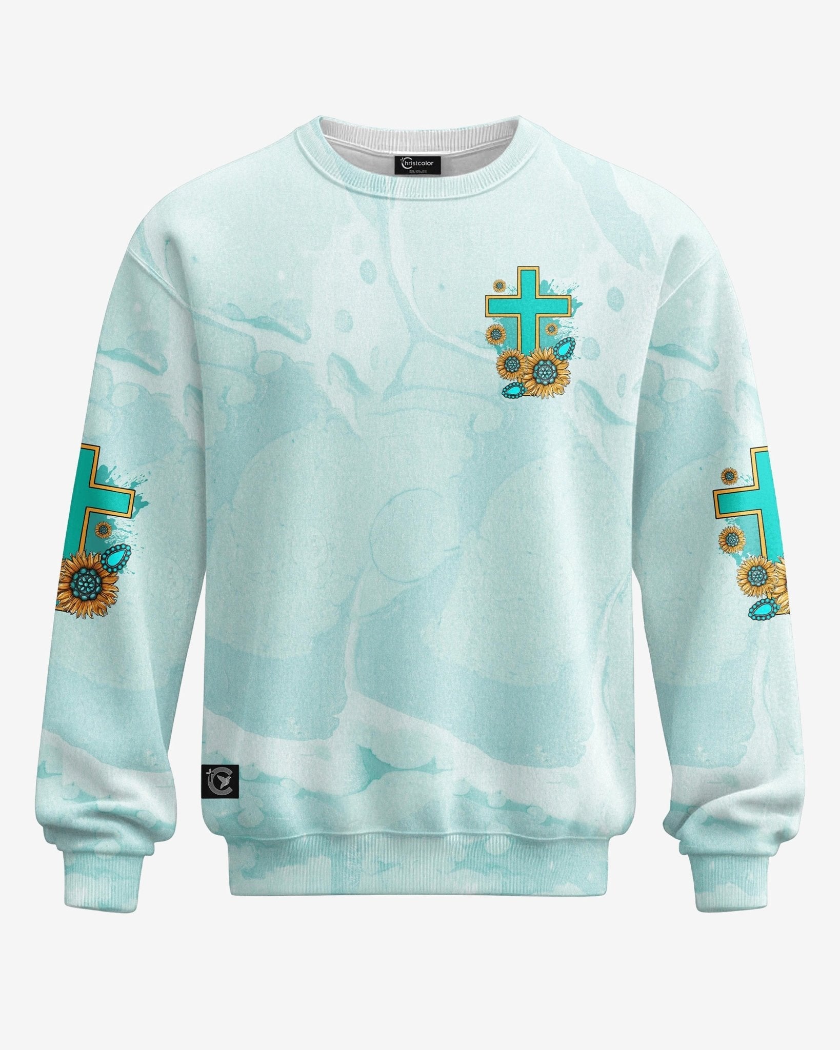 Jesus Take The Wheel All Over Print Sweater