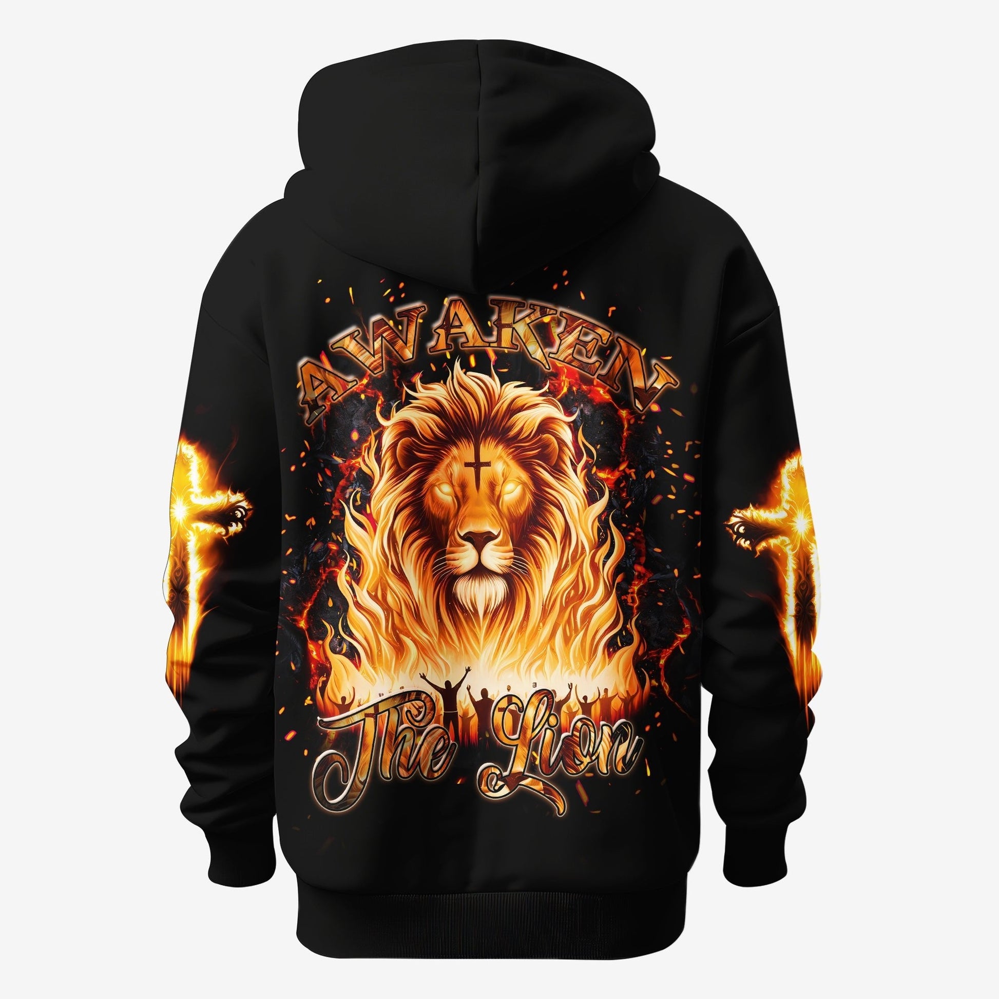 Awaken The Lion All Over Print Hoodie