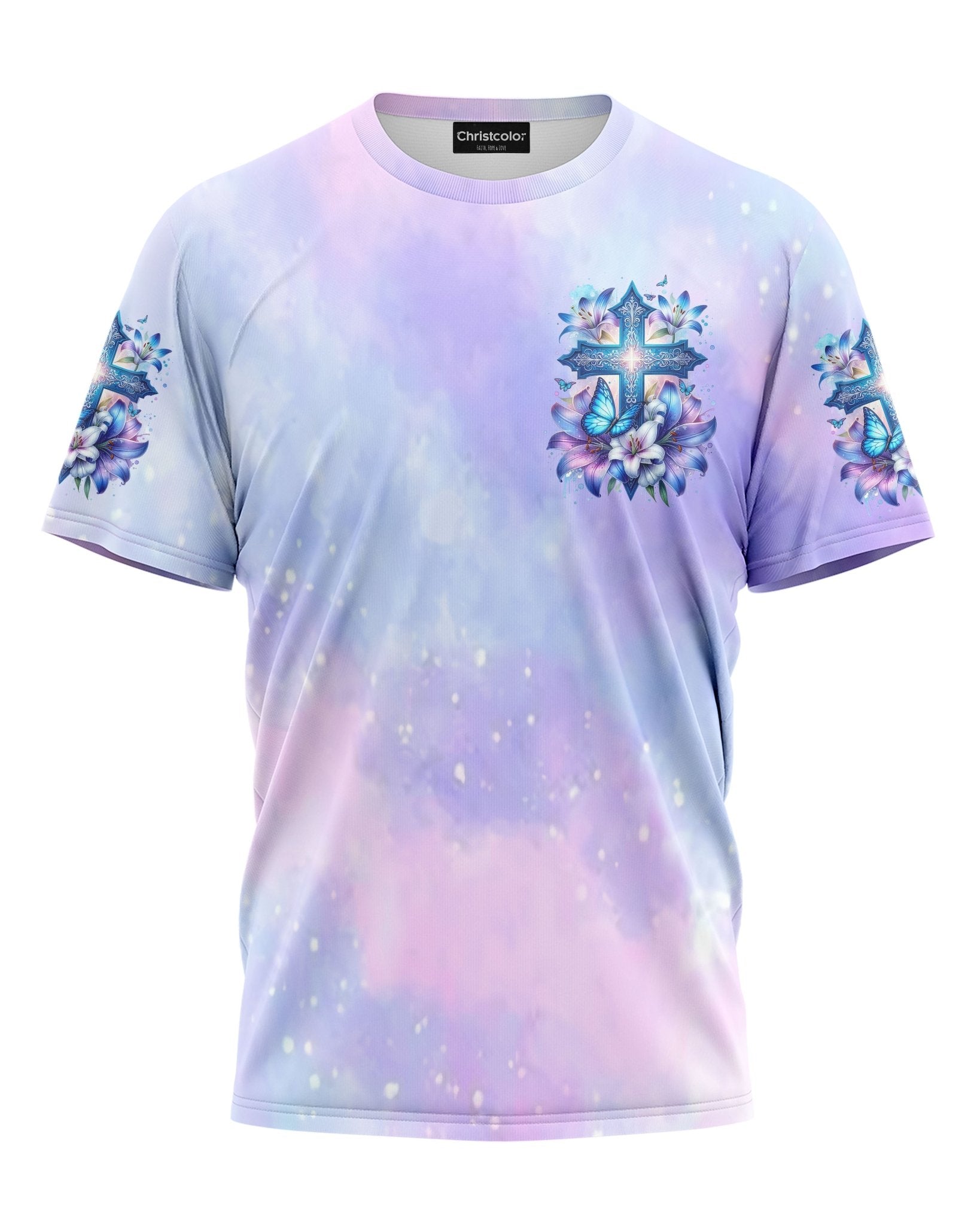 God And The Power Of Prayer All Over Print T-shirt