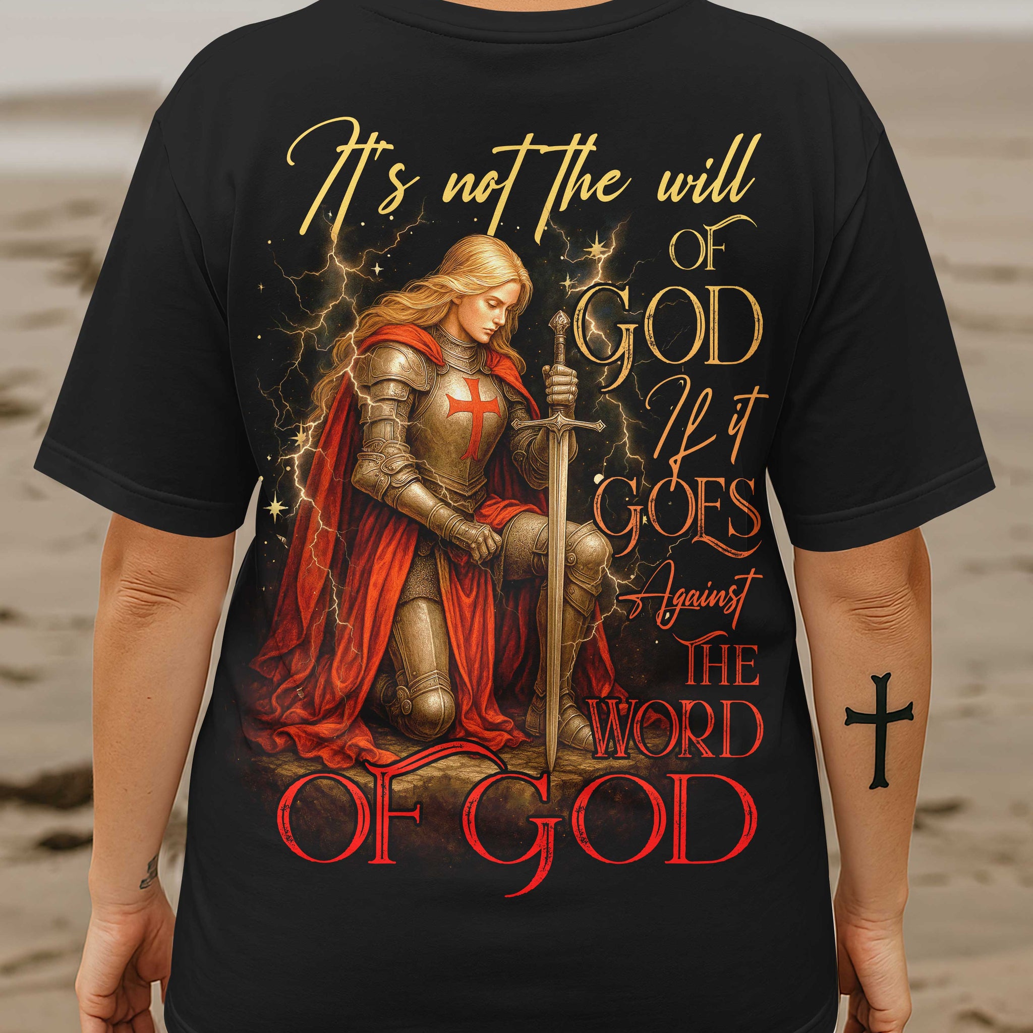 It's Not The Will Of God If It Goes Against The Word Of God All Over Print T-Shirt