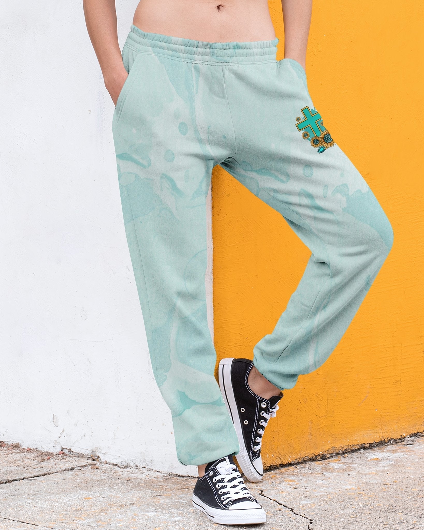 Jesus Take The Wheel All Over Print Jogger Pants