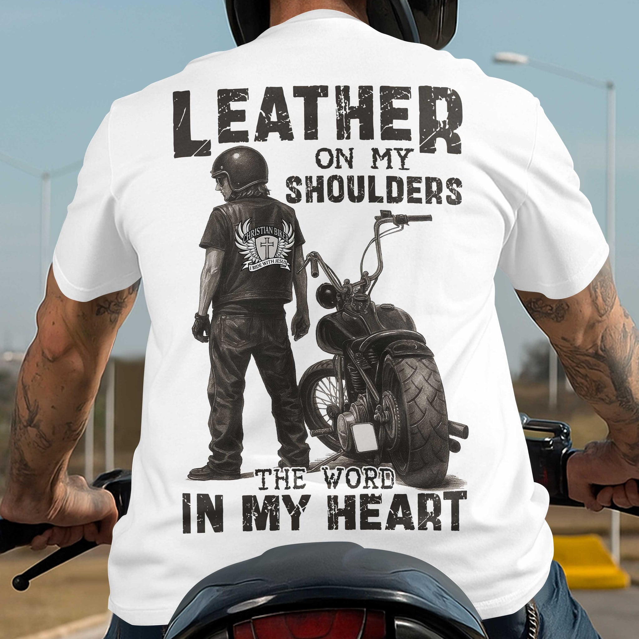 Leather On My Shoulders T-Shirt