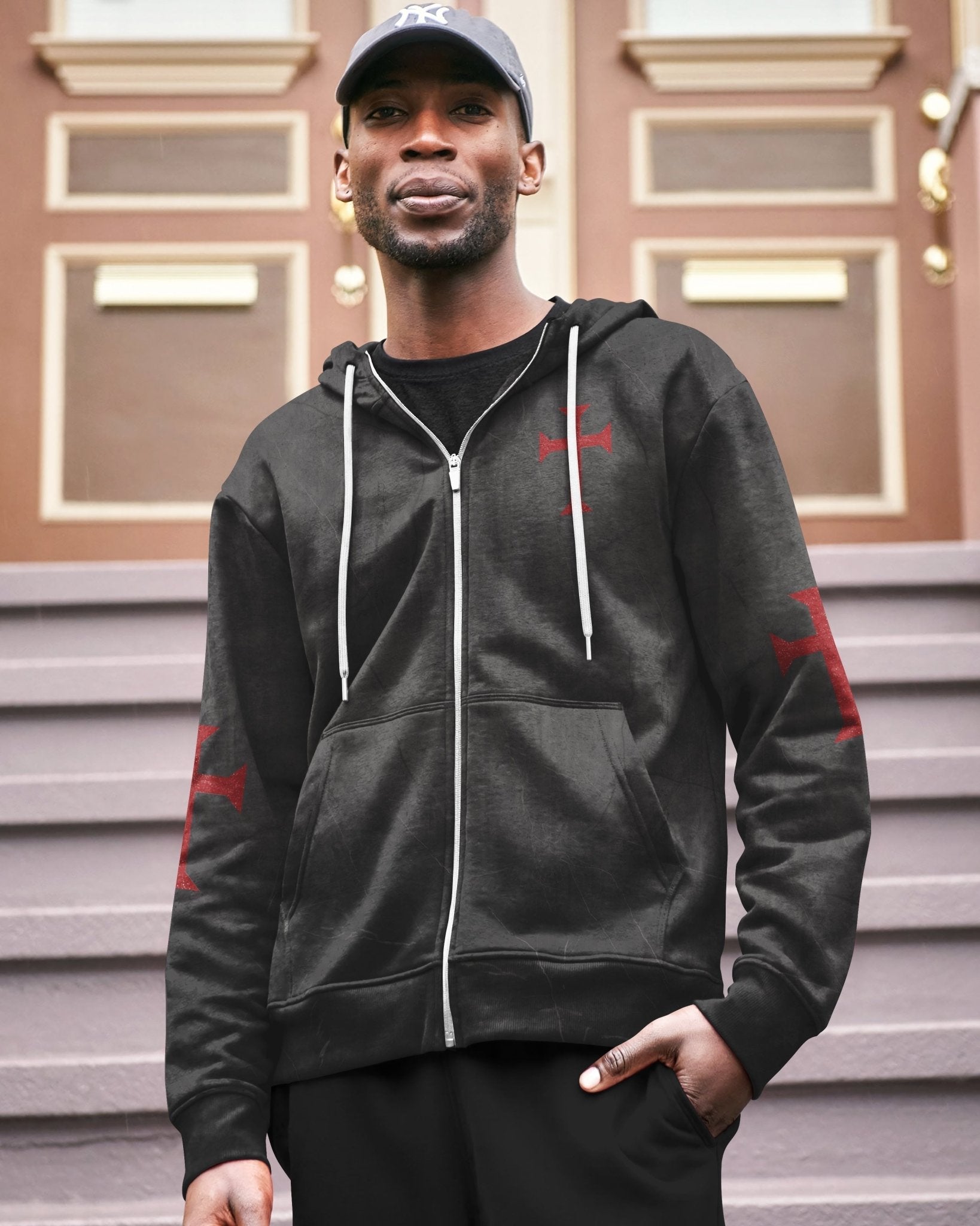 Let Your Faith Be Bigger Than Your Fear All Over Print Zip Hoodie