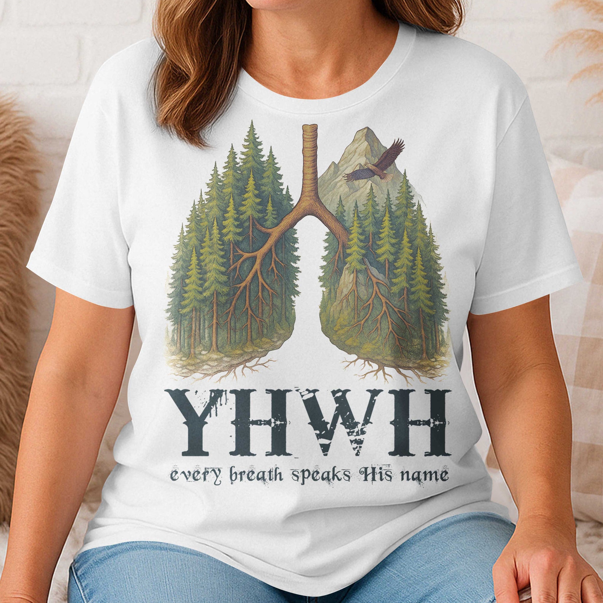 Yhwh Every Breath Speaks His Name T-Shirt